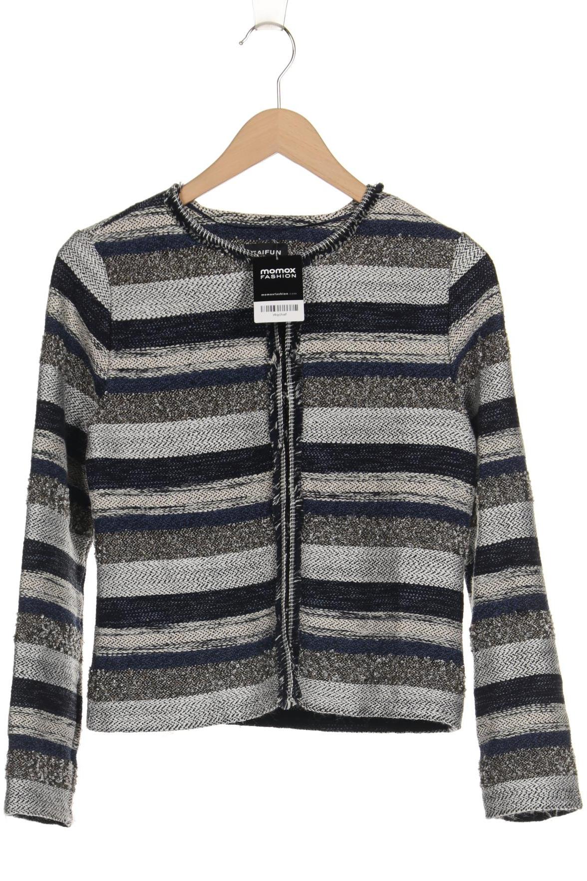 

Taifun Damen Strickjacke, marineblau, Gr. 34