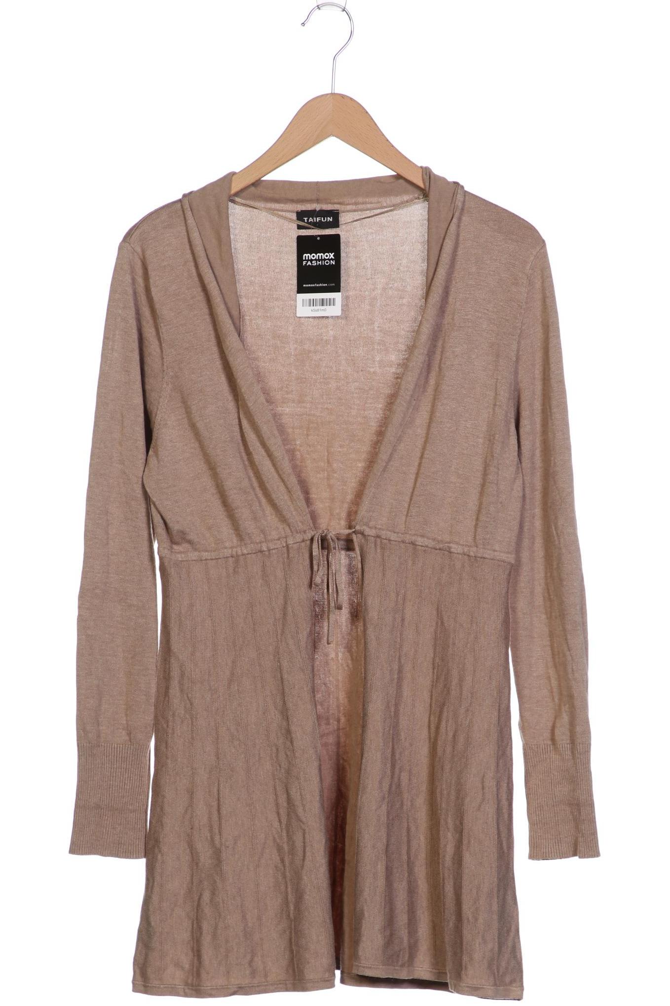 

Taifun Damen Strickjacke, beige, Gr. 36