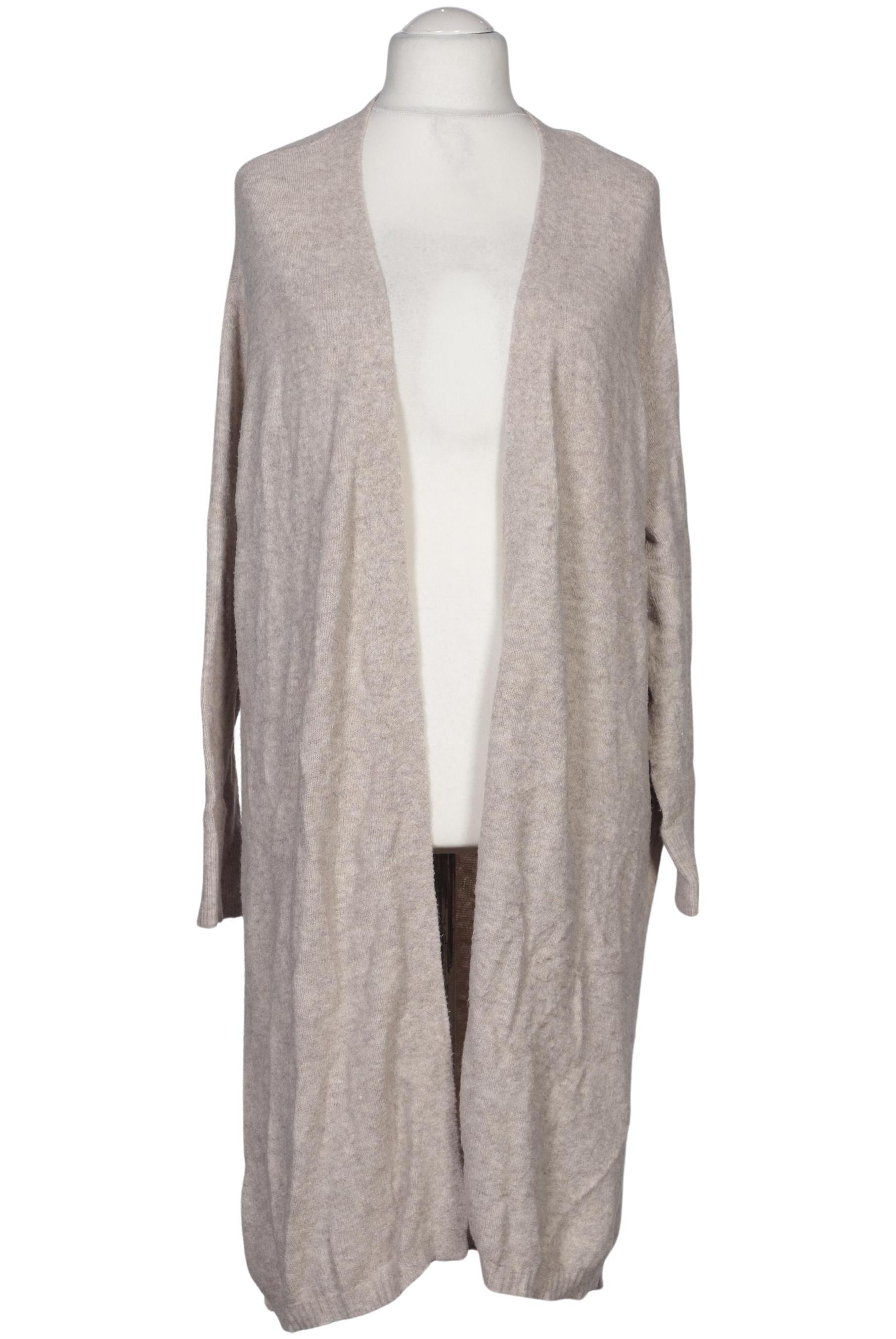 

Taifun Damen Strickjacke, beige, Gr. 48