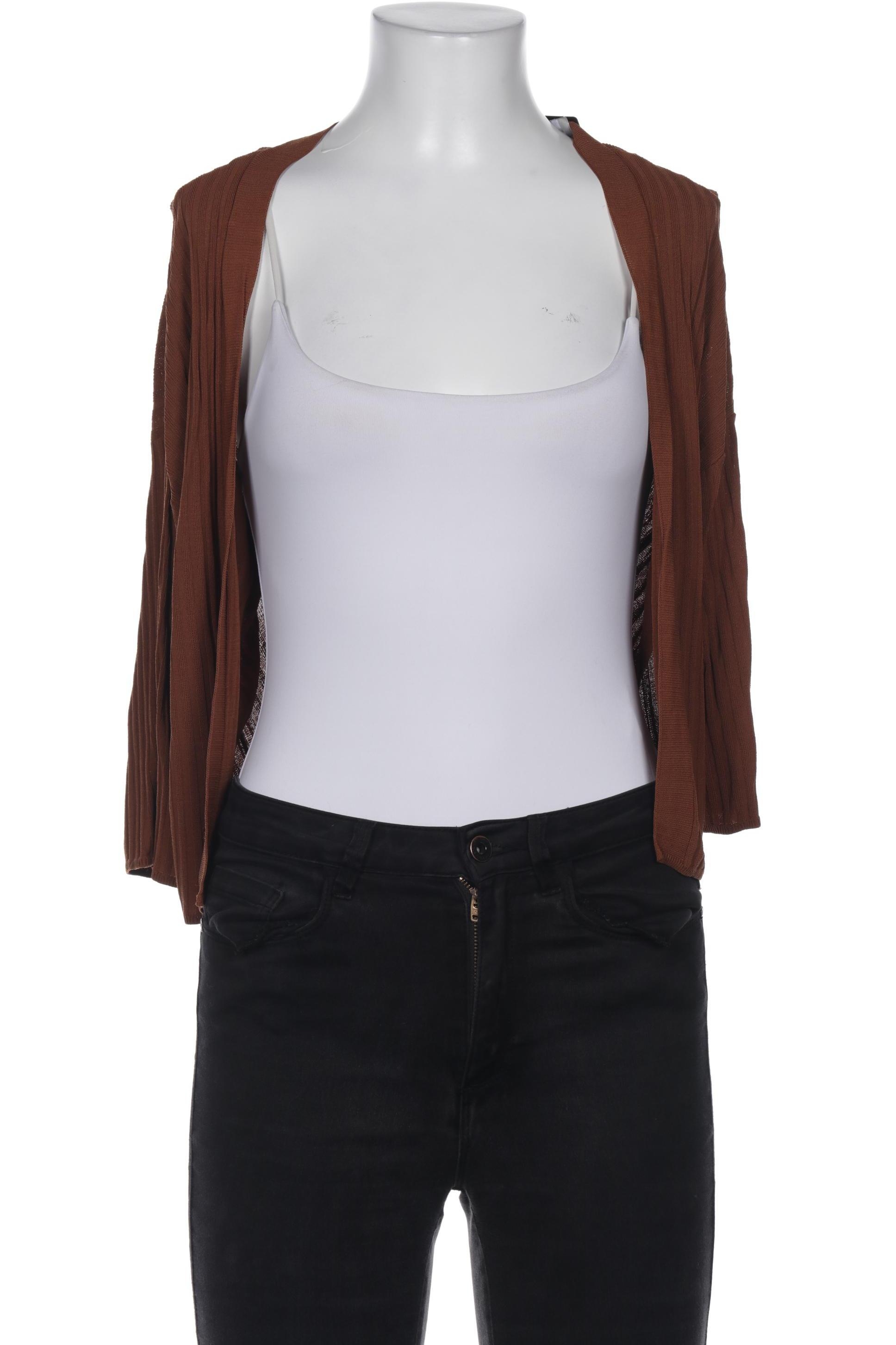 

Taifun Damen Strickjacke, braun, Gr. 38