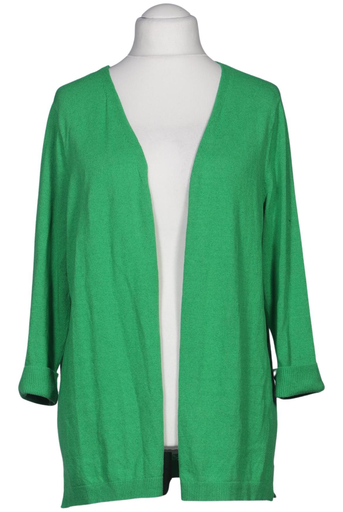 

Taifun Damen Strickjacke, grün, Gr. 42