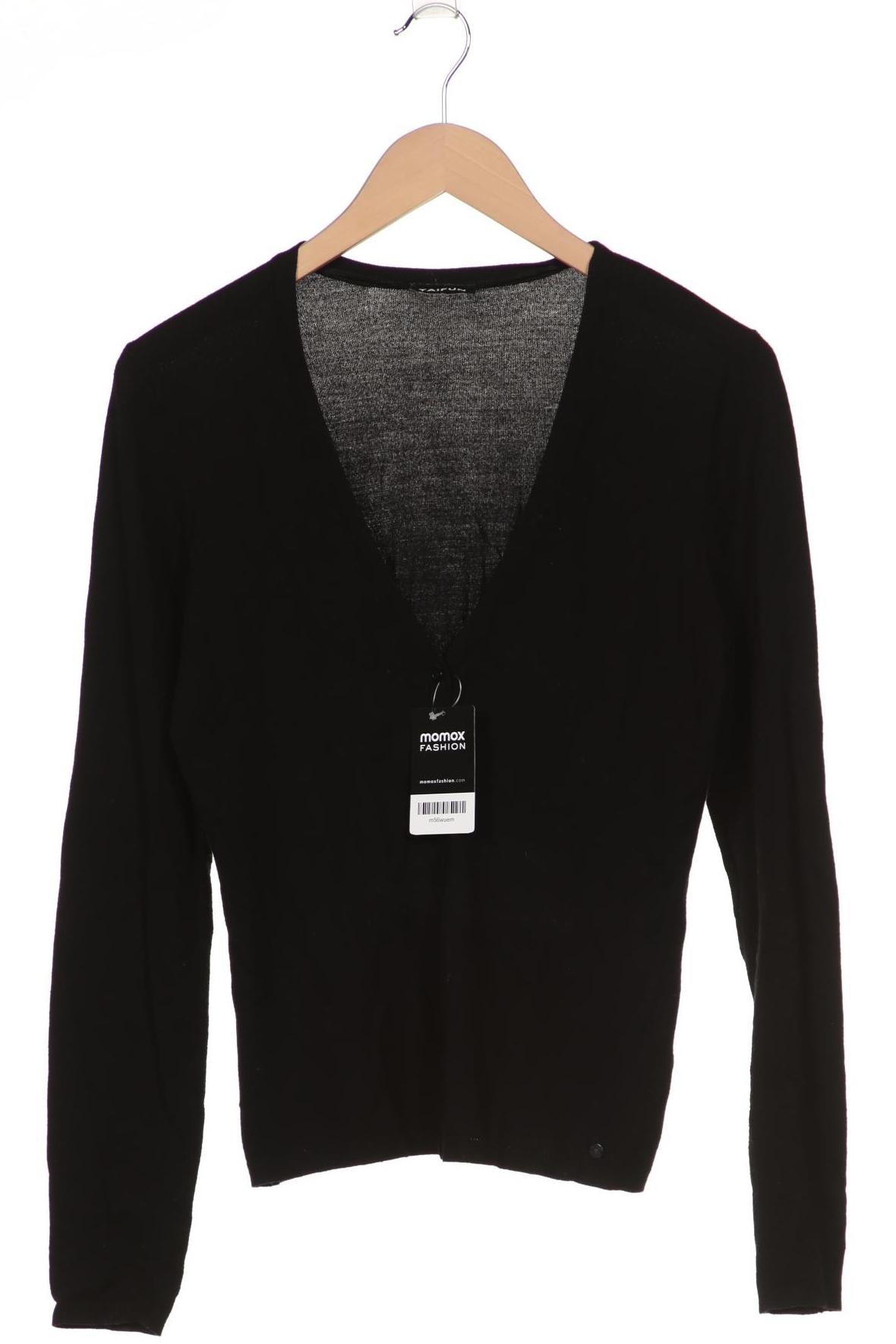 

Taifun Damen Strickjacke, schwarz, Gr. 34