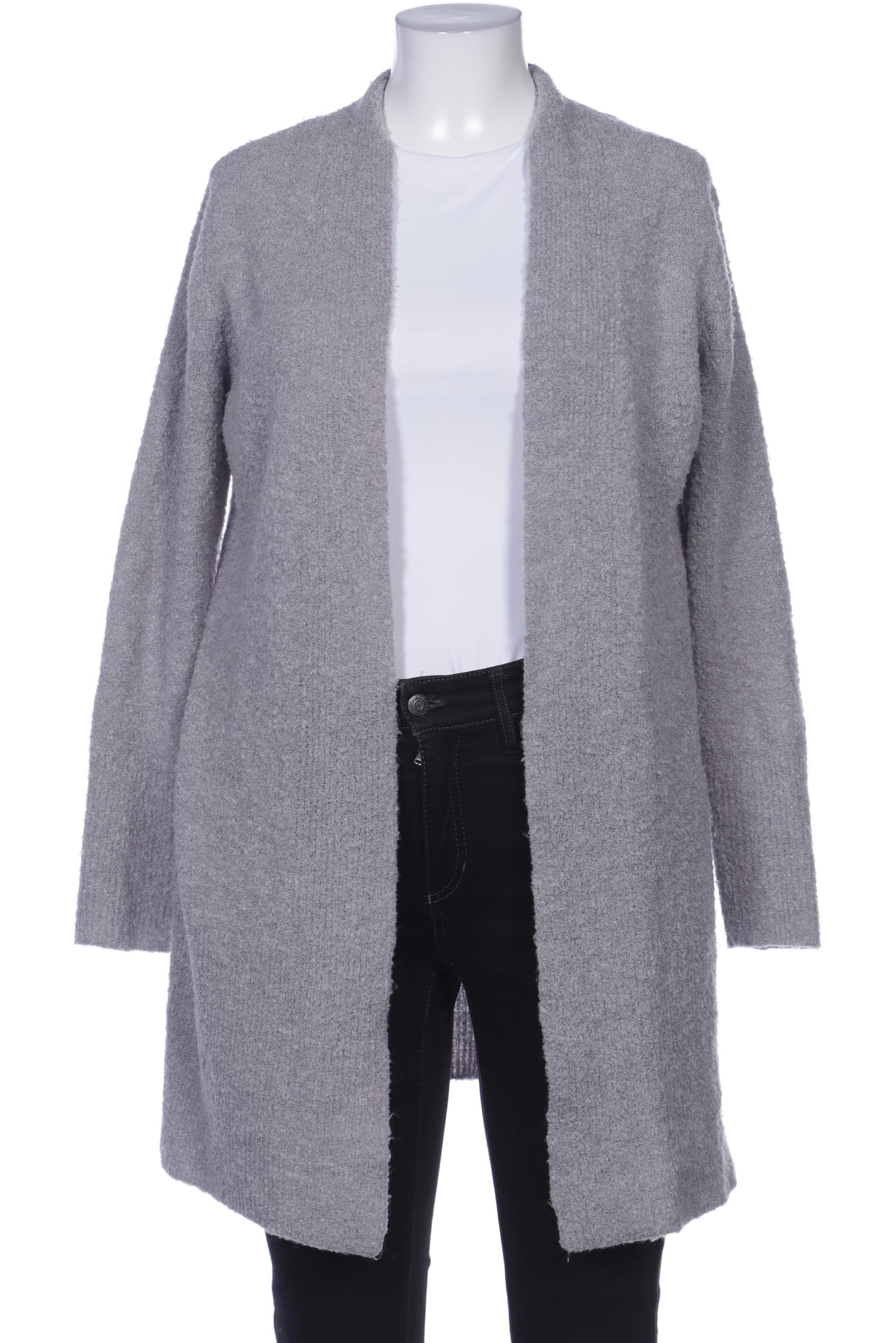 

Taifun Damen Strickjacke, grau, Gr. 44