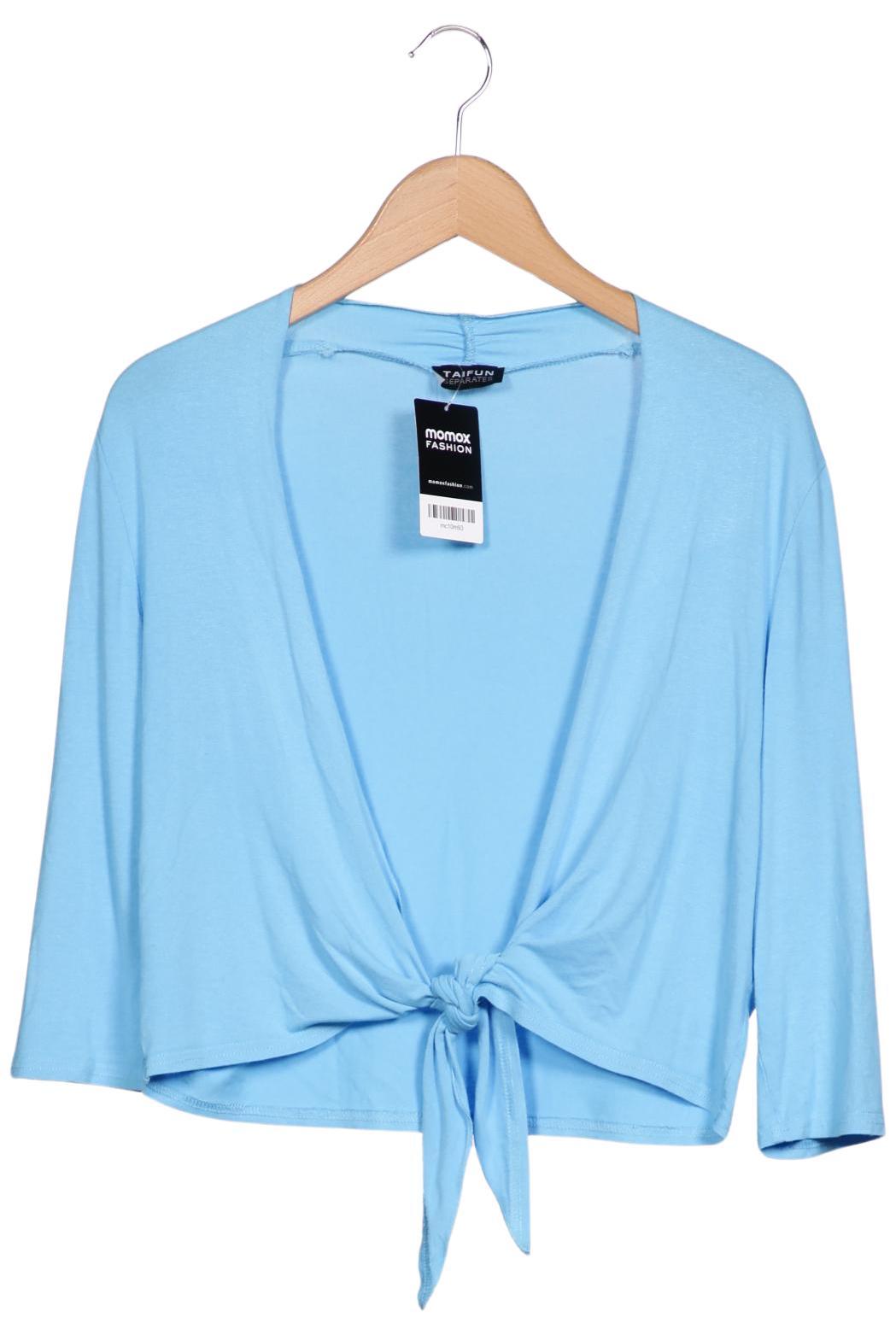 

Taifun Damen Strickjacke, hellblau, Gr. 42