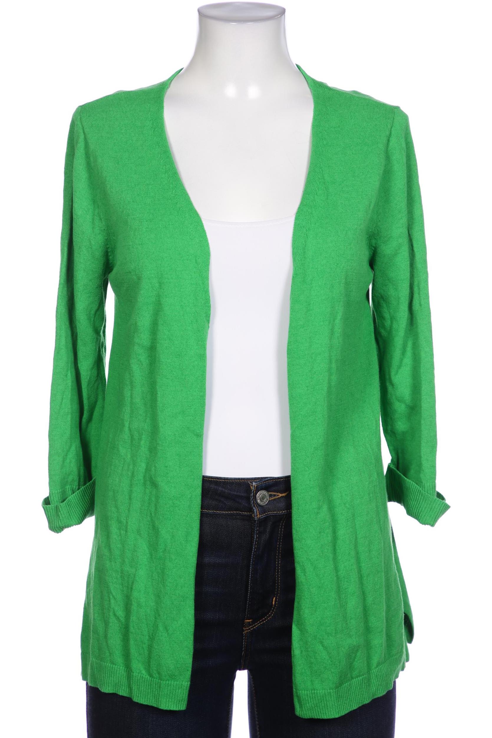 

Taifun Damen Strickjacke, grün, Gr. 36