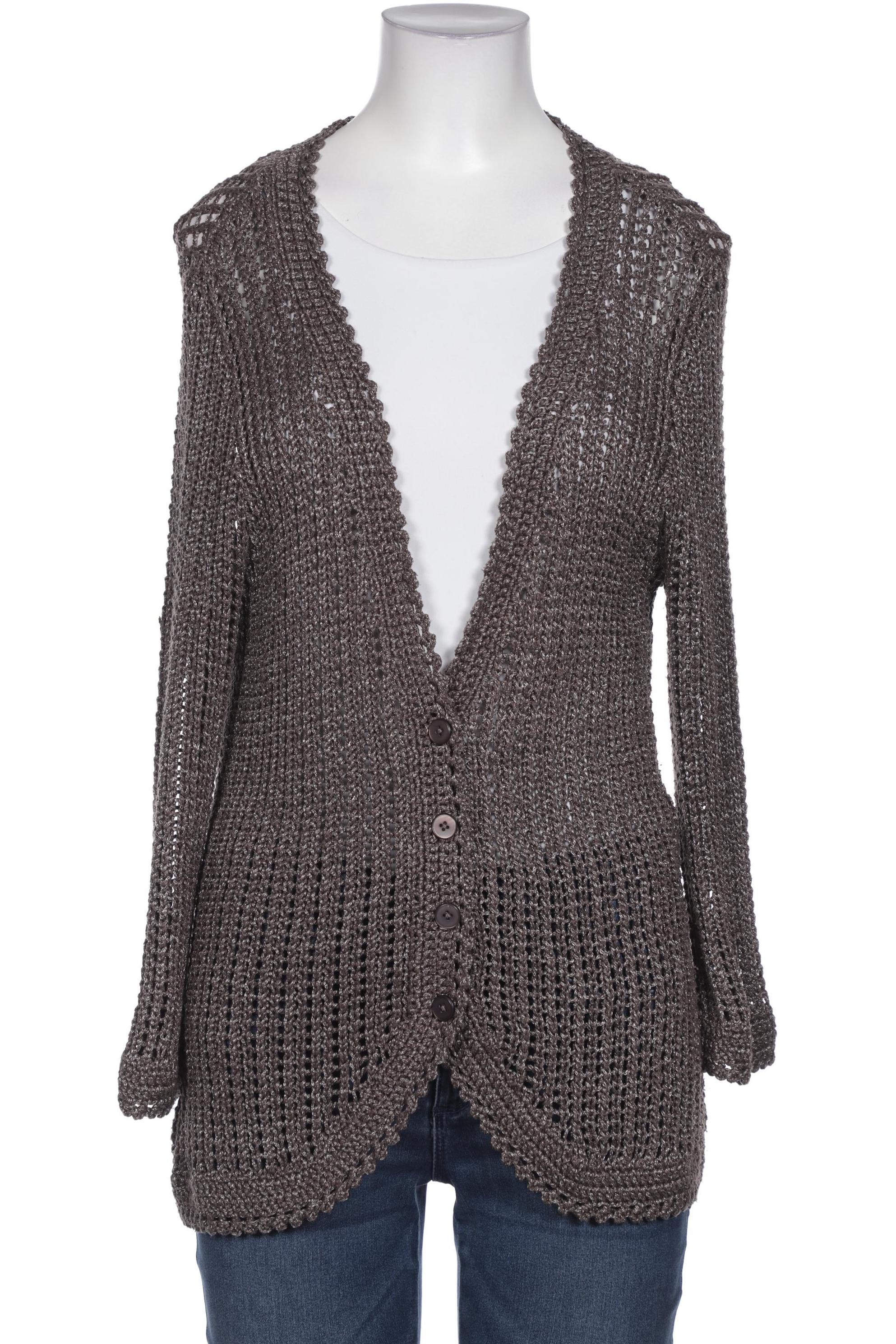

TAIFUN Damen Strickjacke, braun
