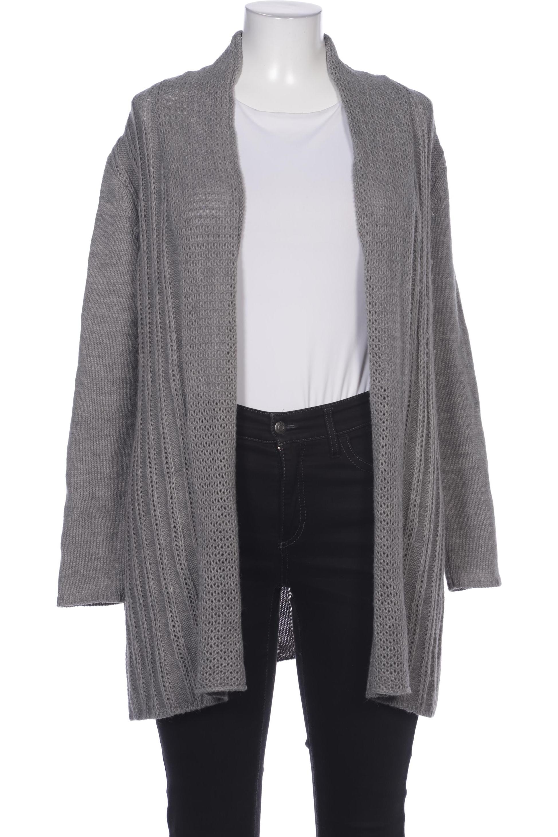 

Taifun Damen Strickjacke, grau, Gr. 44