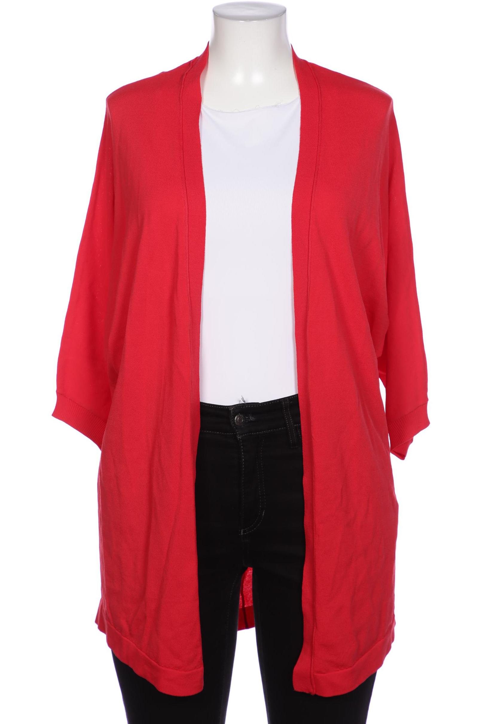 

Taifun Damen Strickjacke, rot, Gr. 42