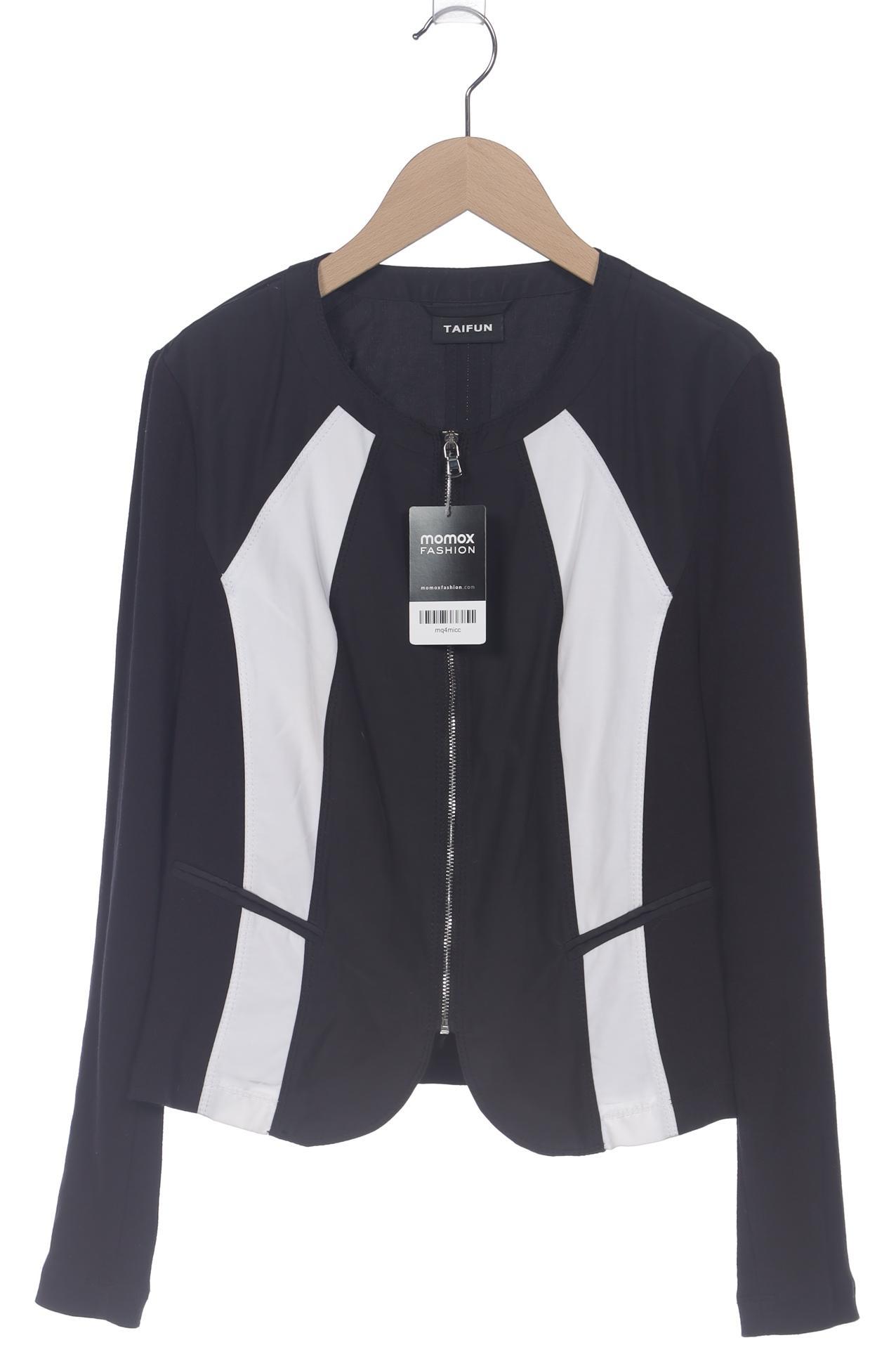 

Taifun Damen Strickjacke, schwarz, Gr. 38