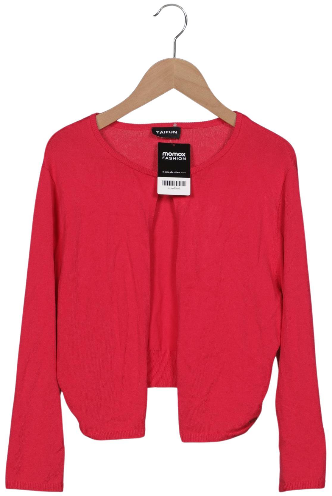 

Taifun Damen Strickjacke, rot, Gr. 40