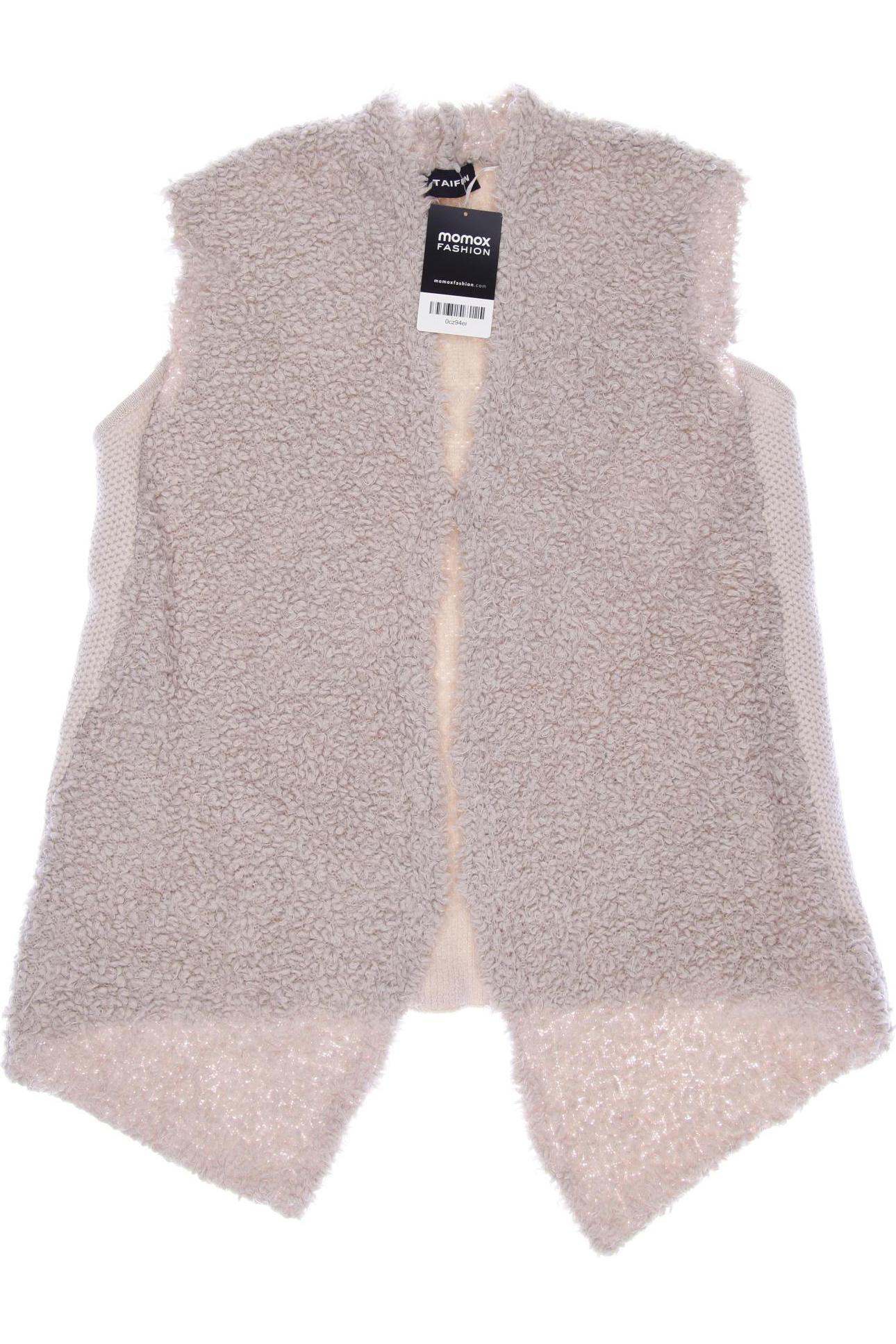 

Taifun Damen Strickjacke, beige, Gr. 44