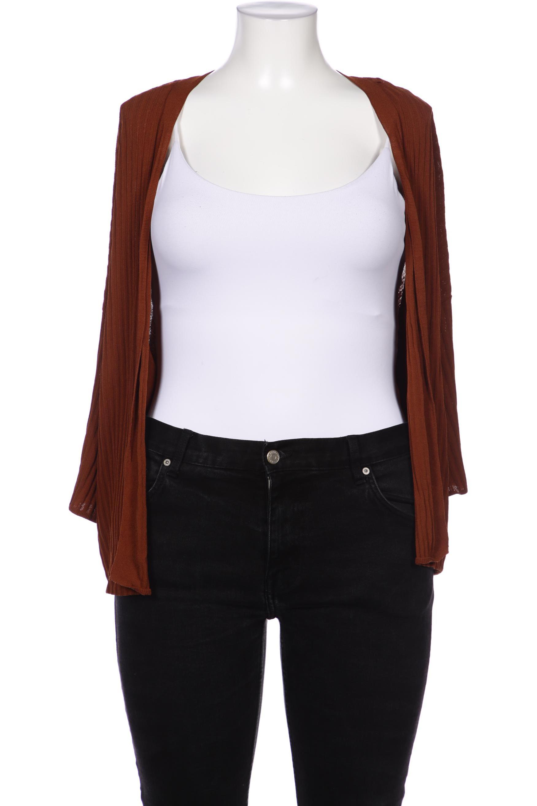 

Taifun Damen Strickjacke, braun, Gr. 46