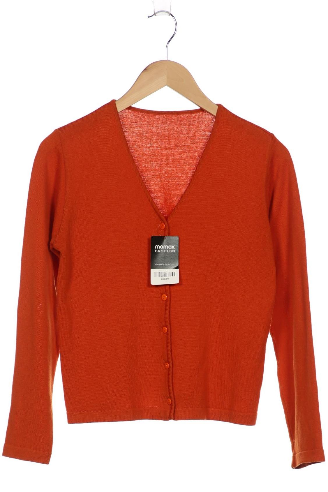 

Taifun Damen Strickjacke, orange, Gr. 36