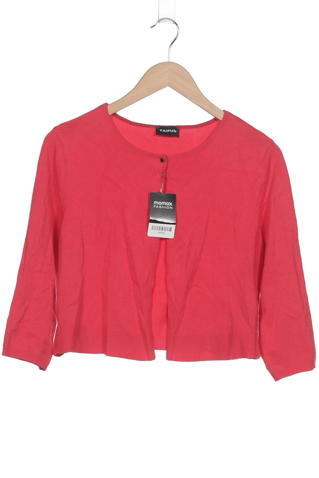 

Taifun Damen Strickjacke, rot, Gr. 42