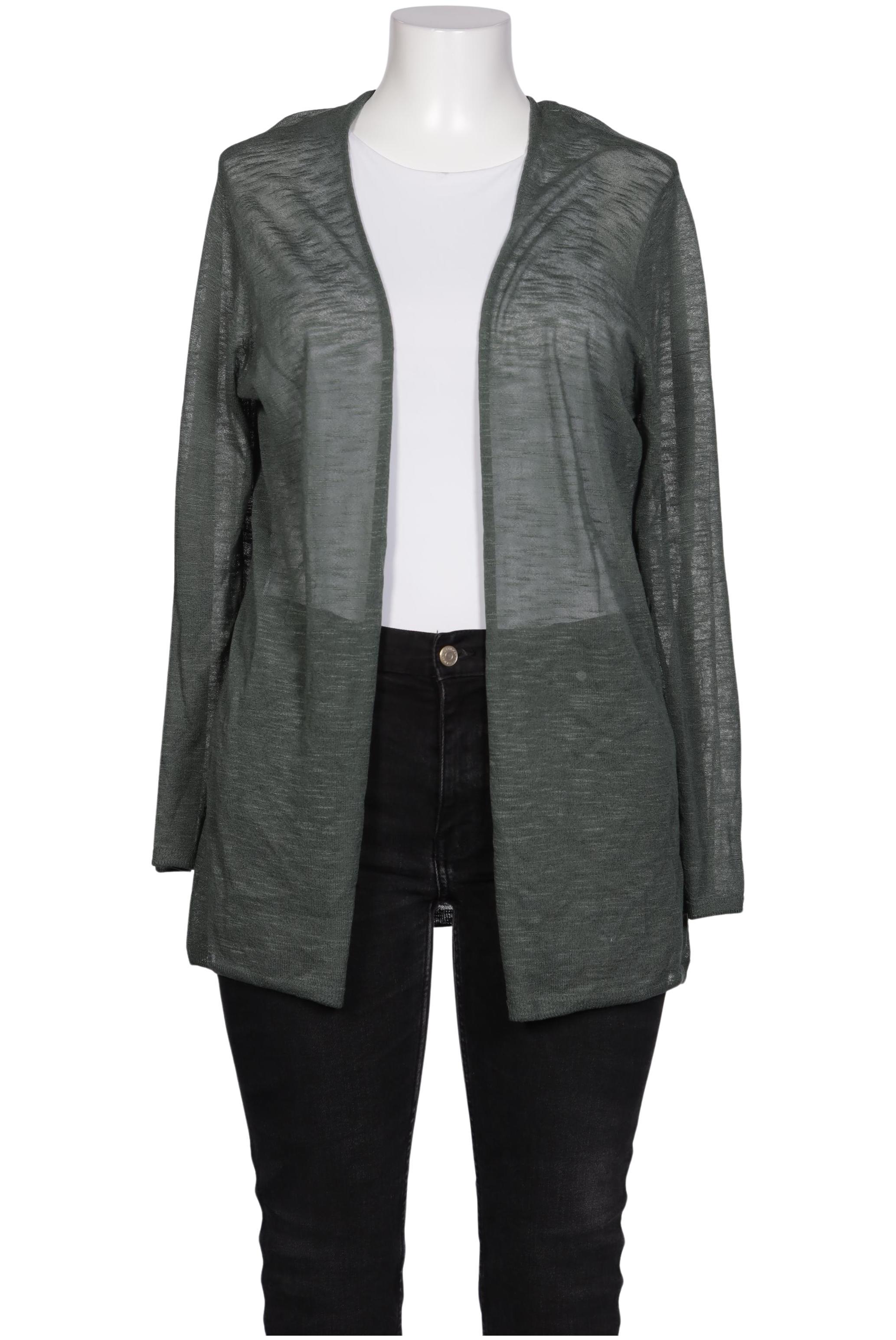 

Taifun Damen Strickjacke, grün, Gr. 46