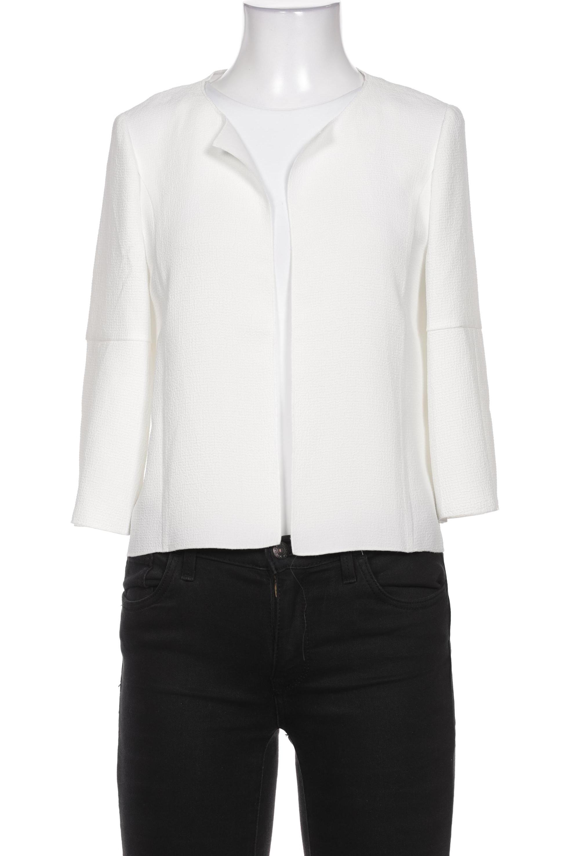 

Taifun Damen Strickjacke, weiß, Gr. 34