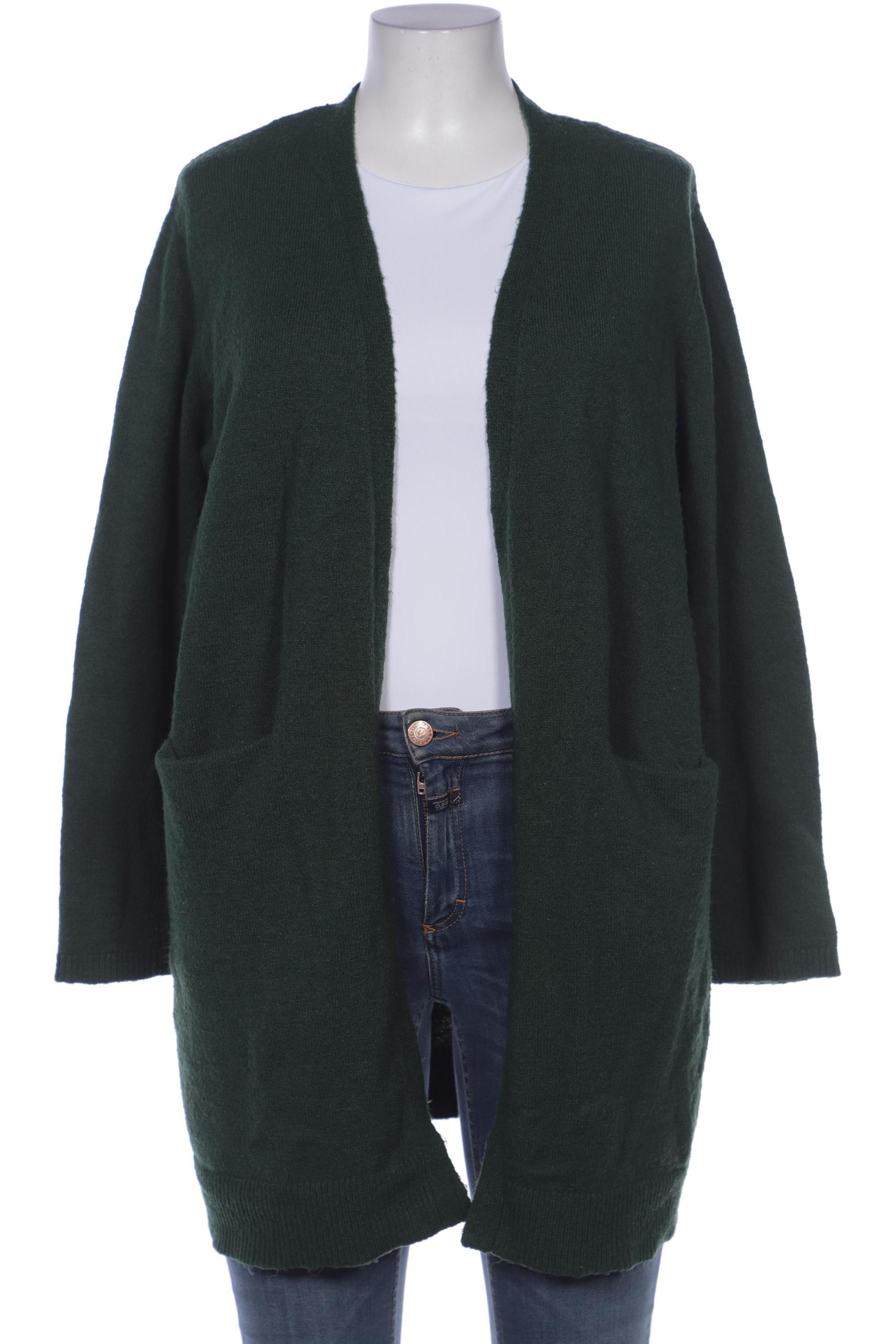

Taifun Damen Strickjacke, grün, Gr. 44
