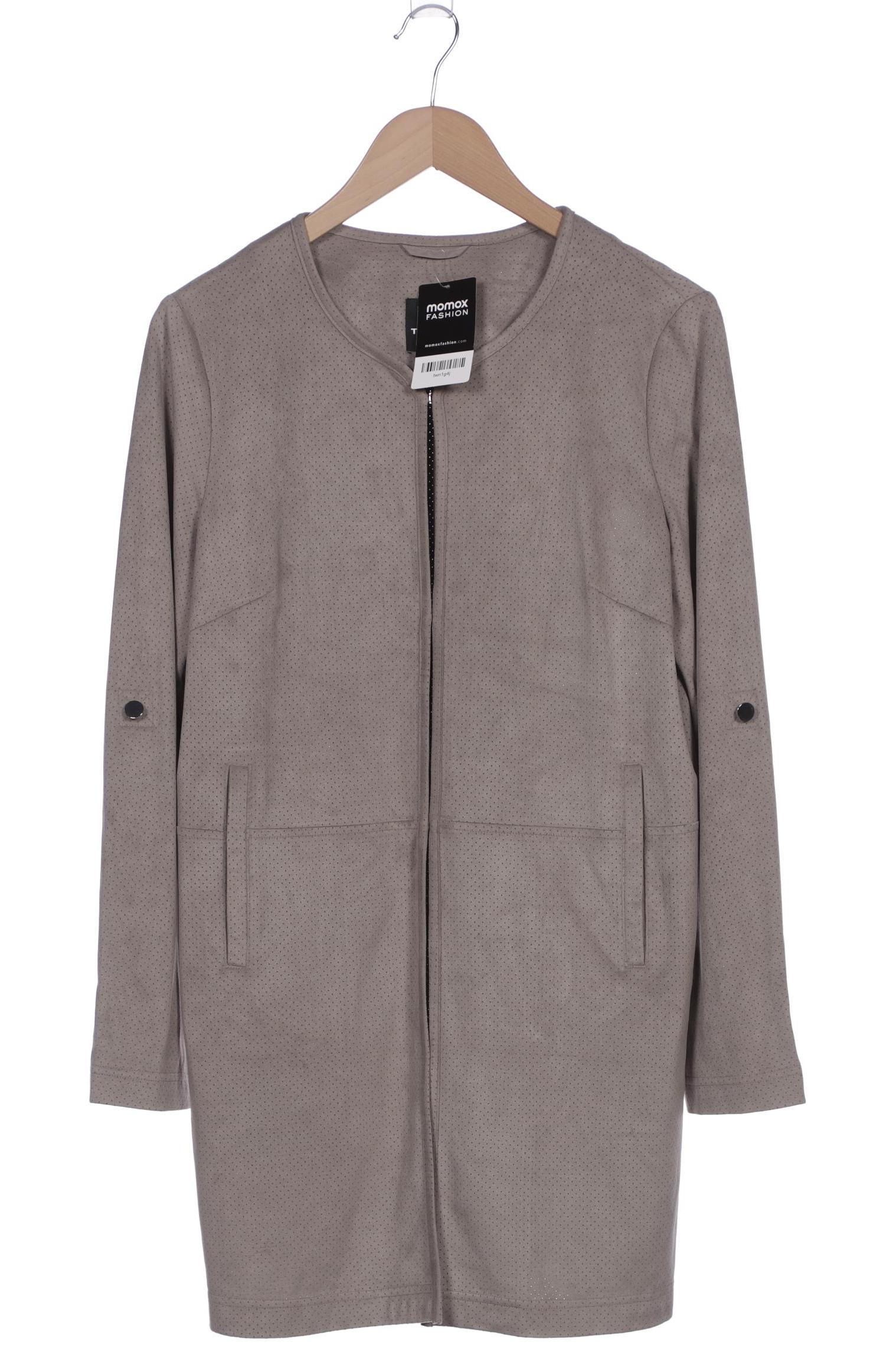 

Taifun Damen Strickjacke, grau, Gr. 42