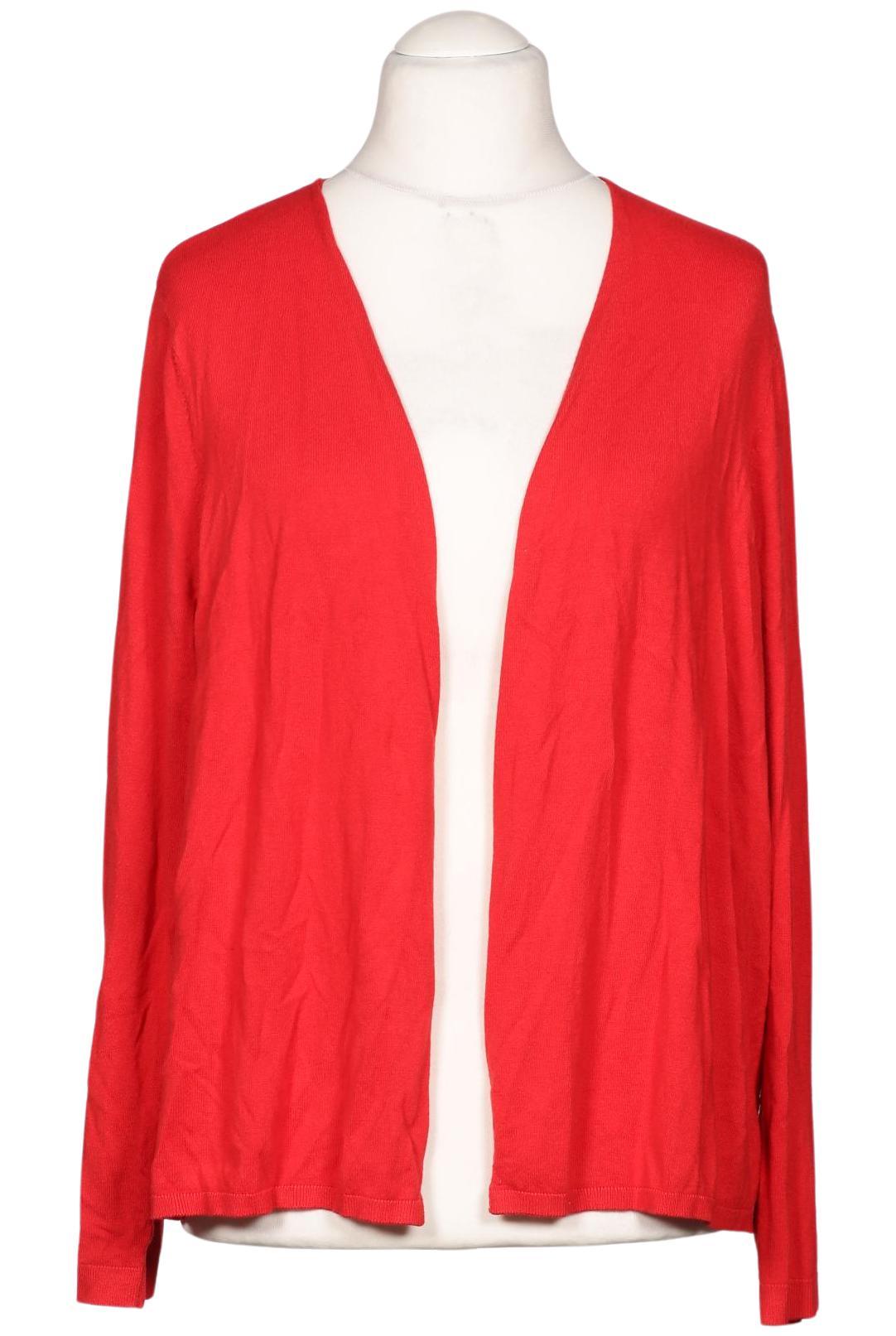 

Taifun Damen Strickjacke, rot, Gr. 48