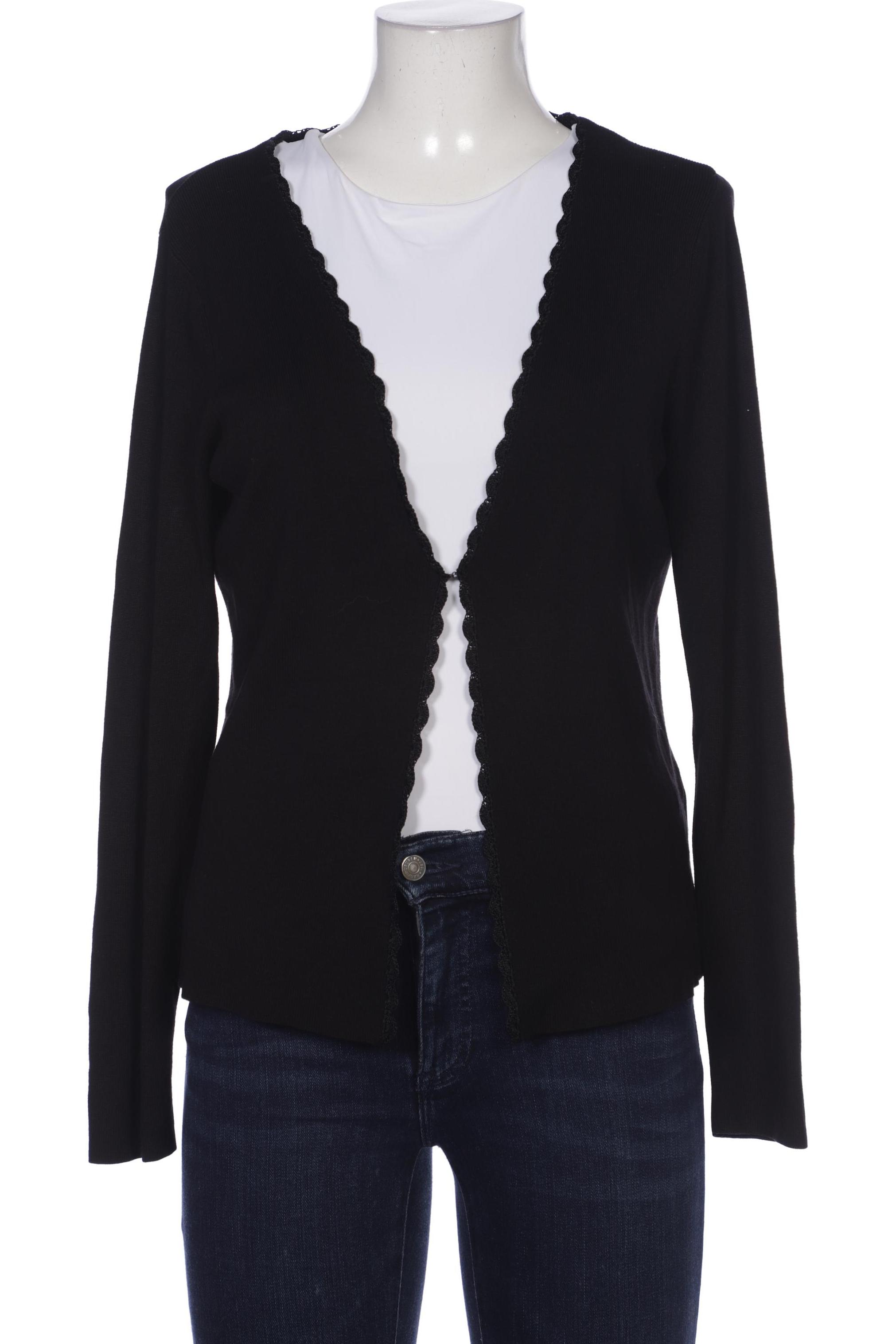 

Taifun Damen Strickjacke, schwarz, Gr. 40