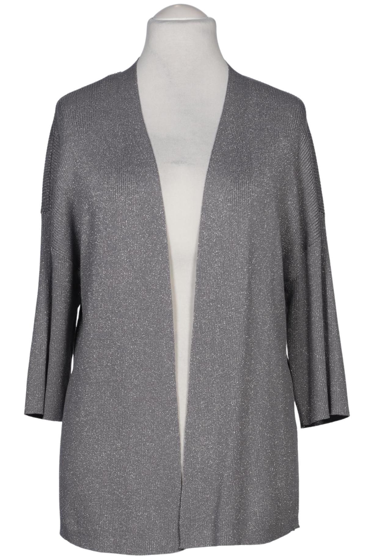 

Taifun Damen Strickjacke, grau, Gr. 38