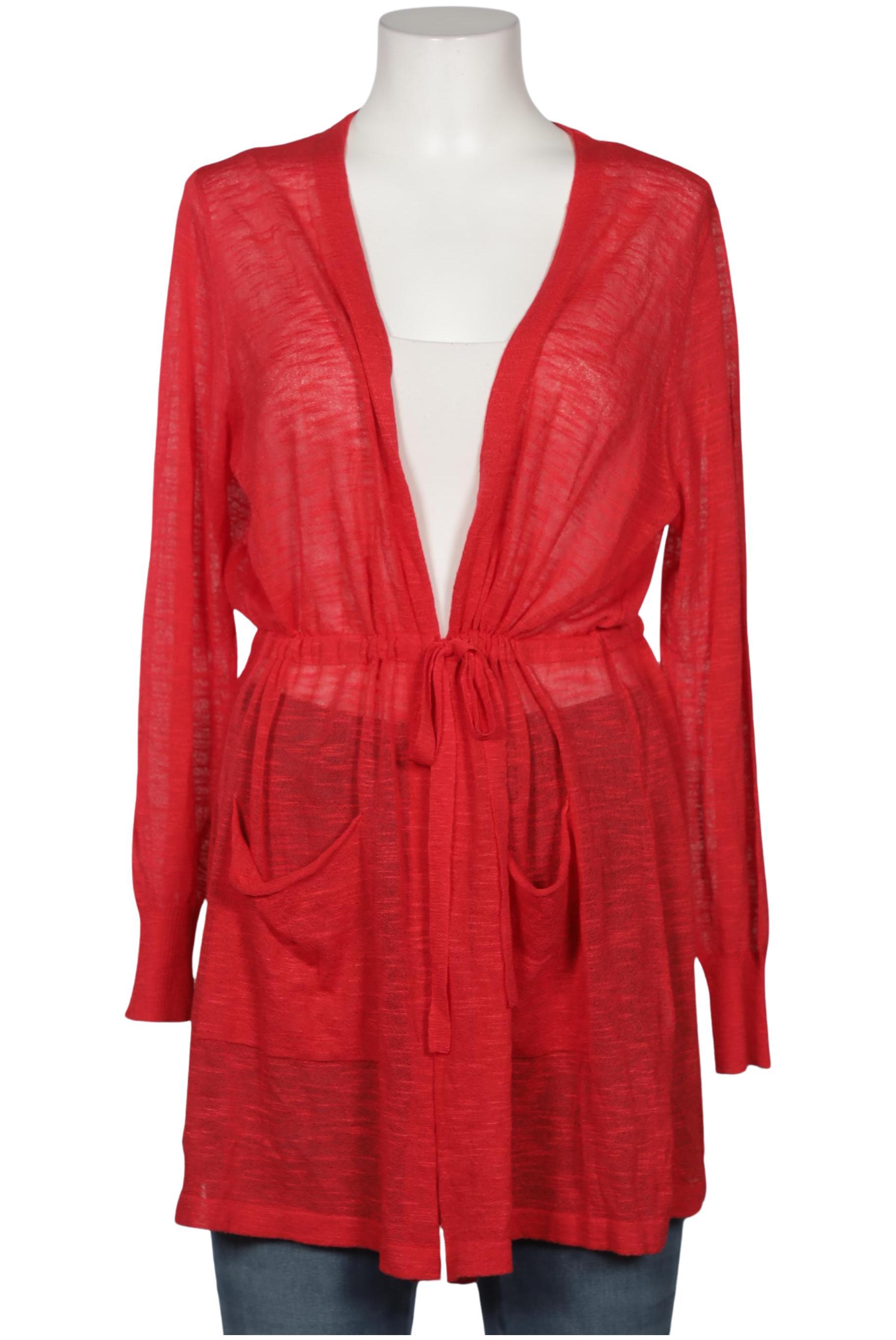 

Taifun Damen Strickjacke, rot, Gr. 38