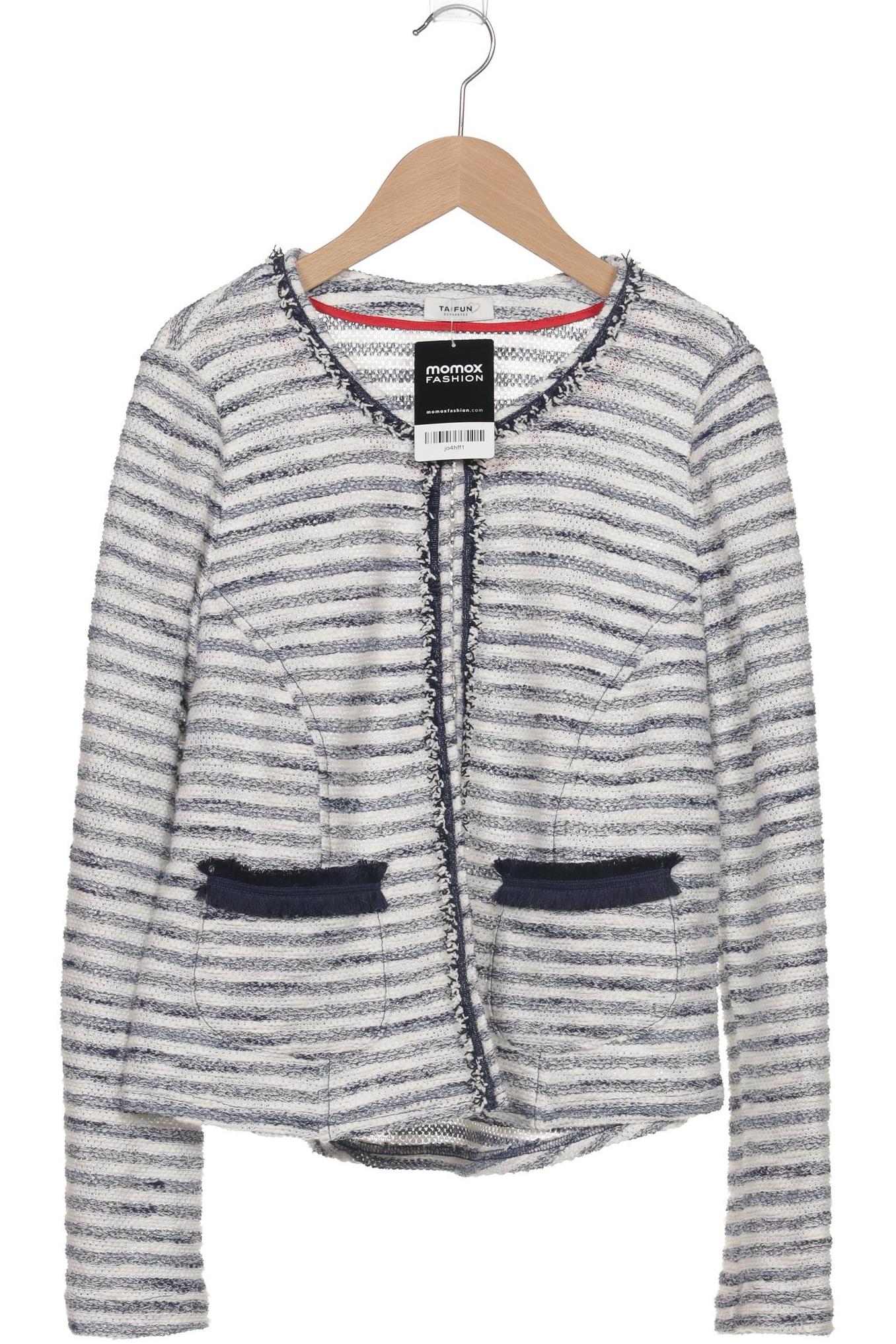

Taifun Damen Strickjacke, marineblau, Gr. 38