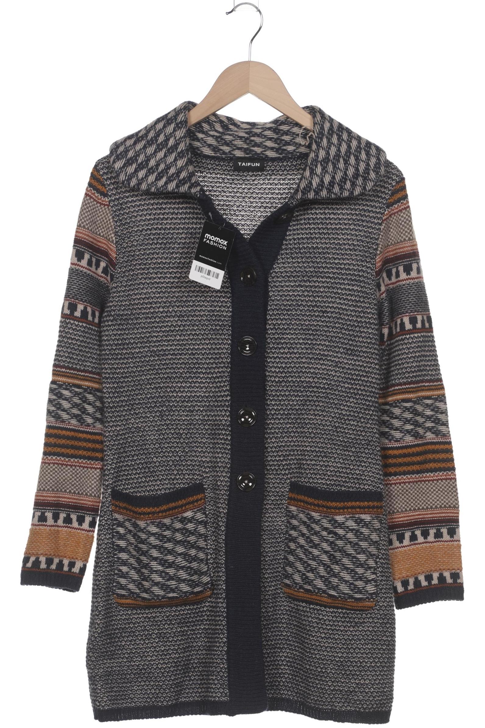

Taifun Damen Strickjacke, marineblau, Gr. 40