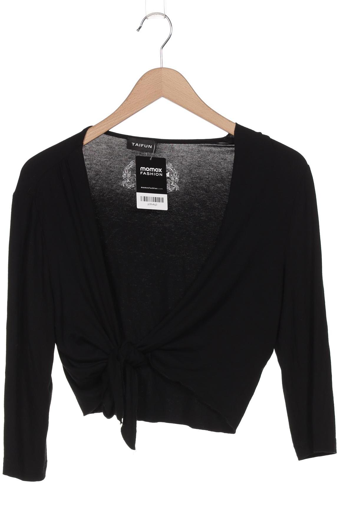 

Taifun Damen Strickjacke, schwarz, Gr. 42