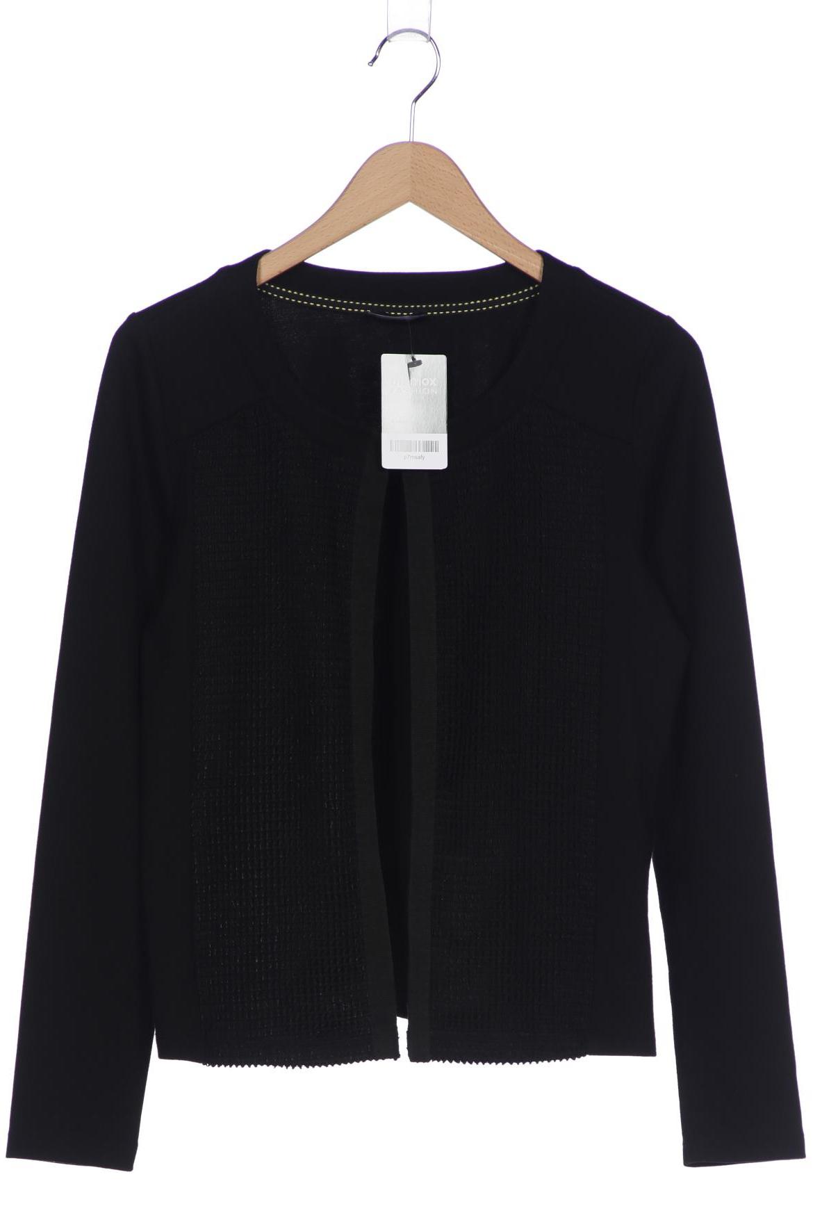 

Taifun Damen Strickjacke, schwarz, Gr. 40