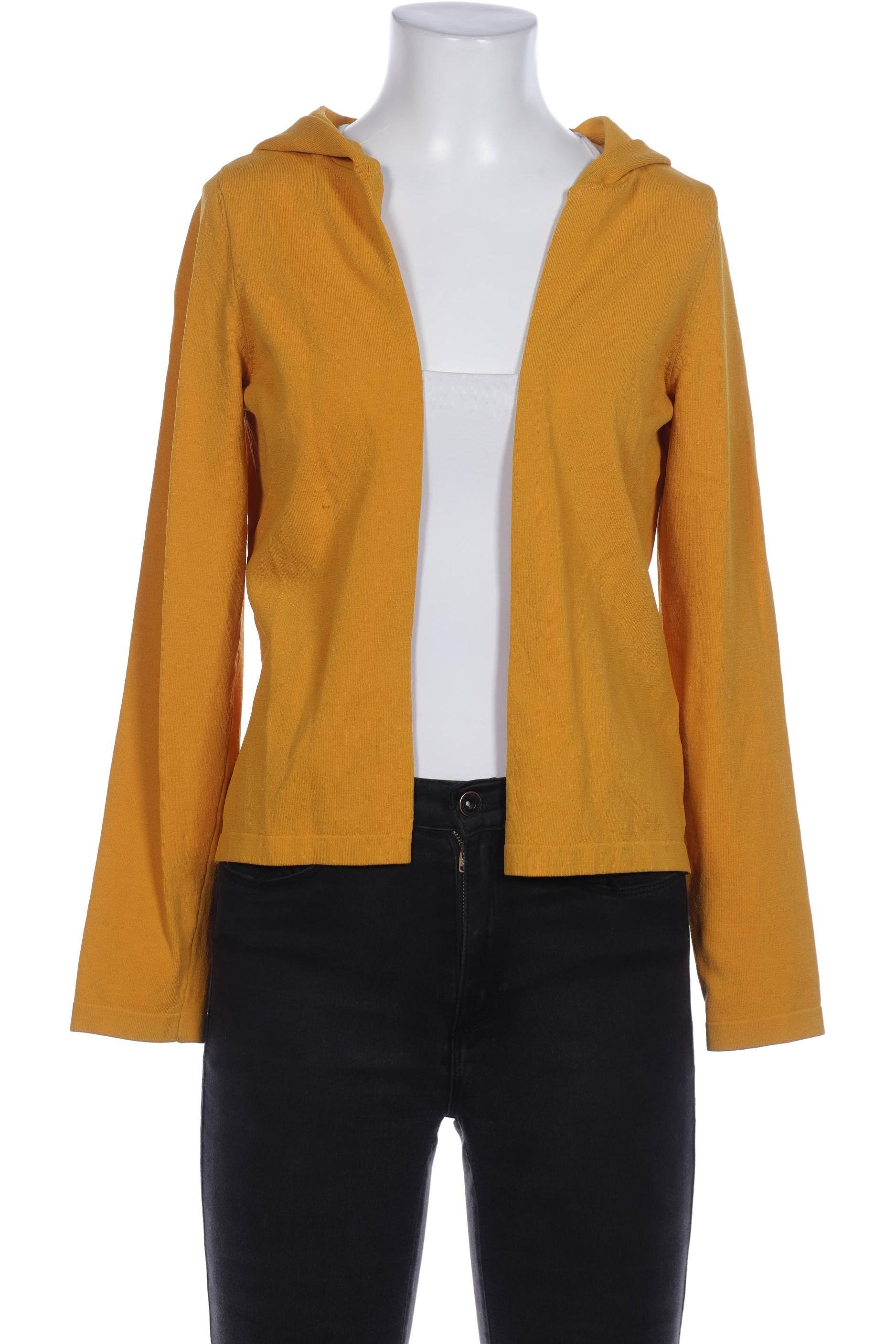 

Taifun Damen Strickjacke, gelb, Gr. 34