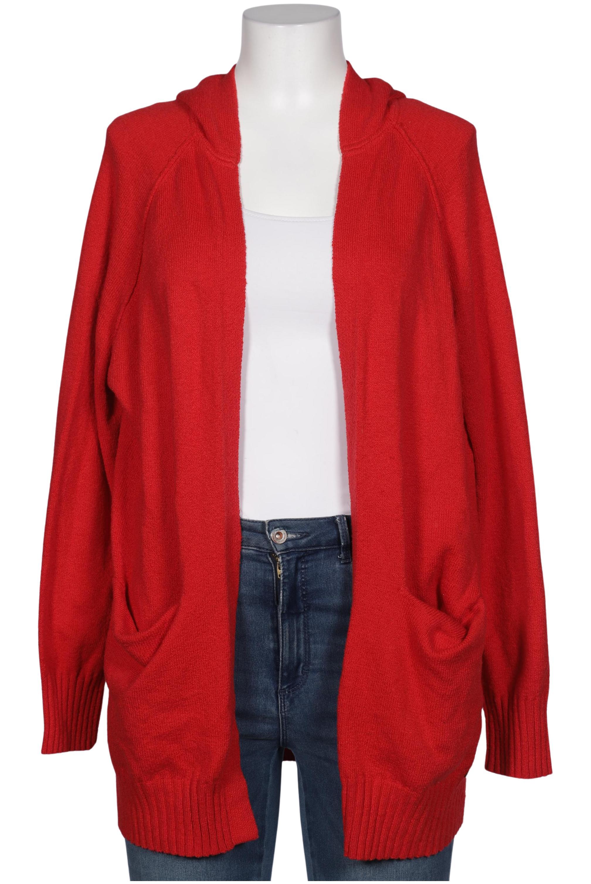 

Taifun Damen Strickjacke, rot, Gr. 42
