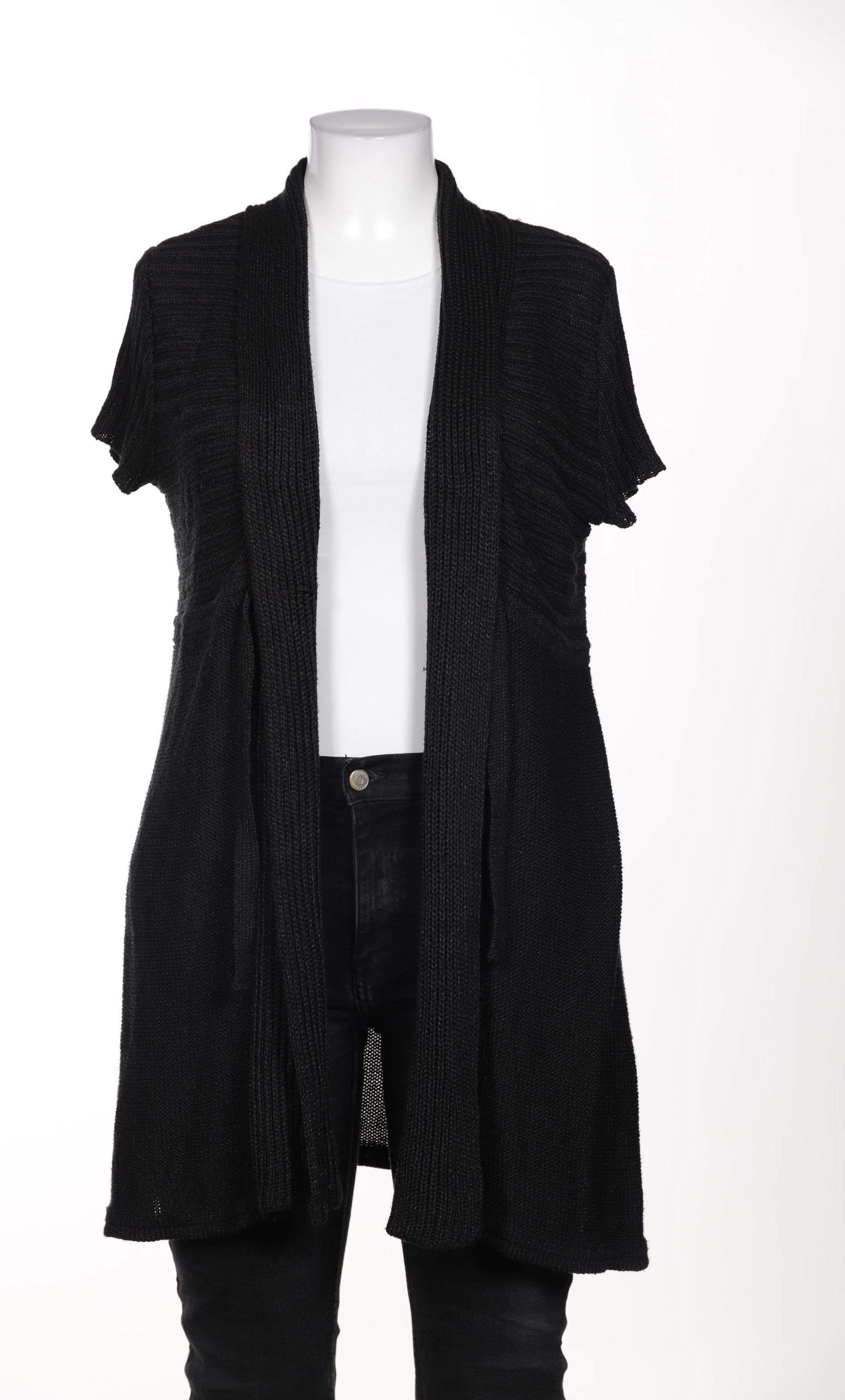 

Taifun Damen Strickjacke, schwarz, Gr. 44