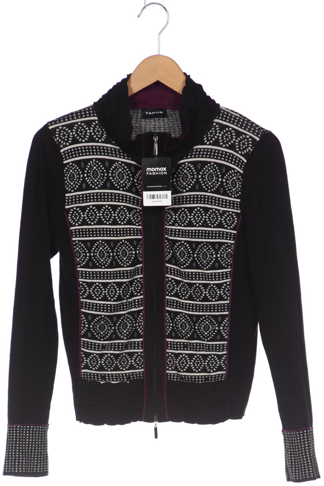 

TAIFUN Damen Strickjacke, schwarz