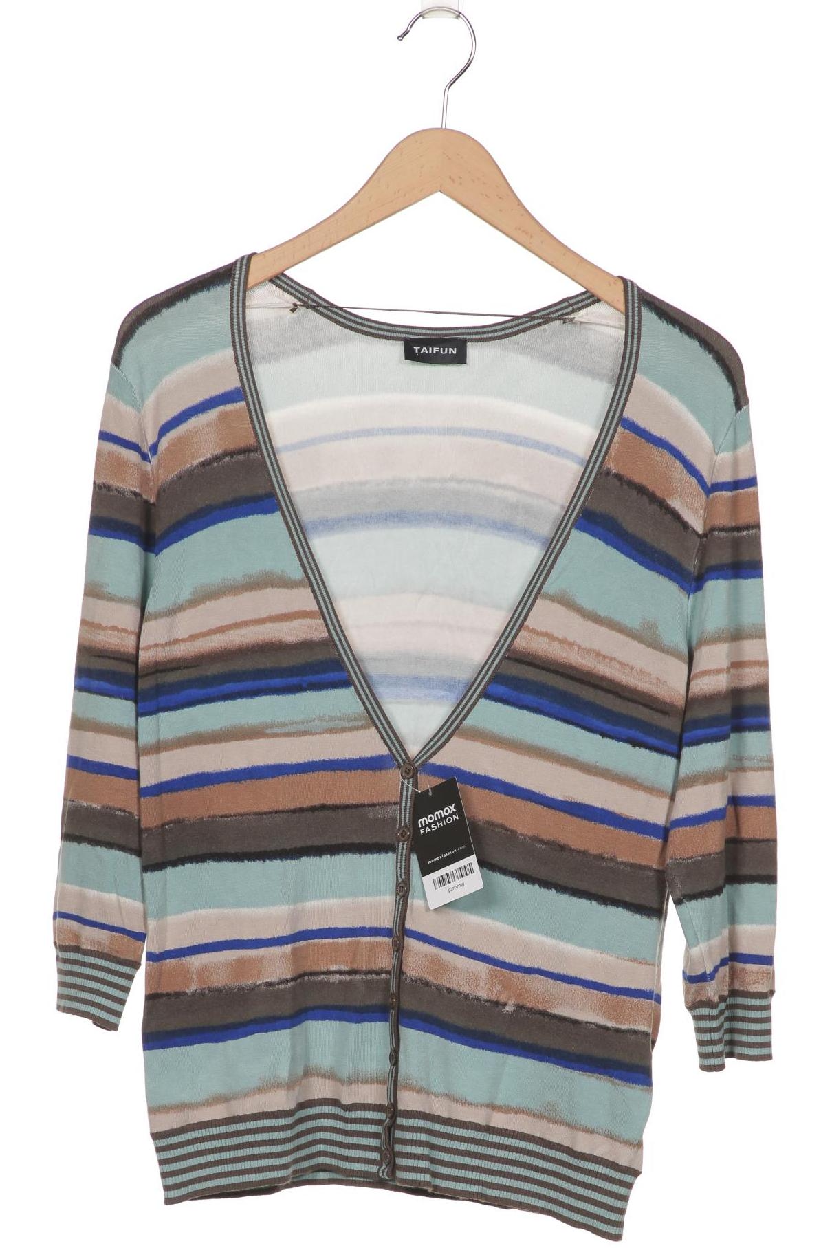 

Taifun Damen Strickjacke, türkis, Gr. 42