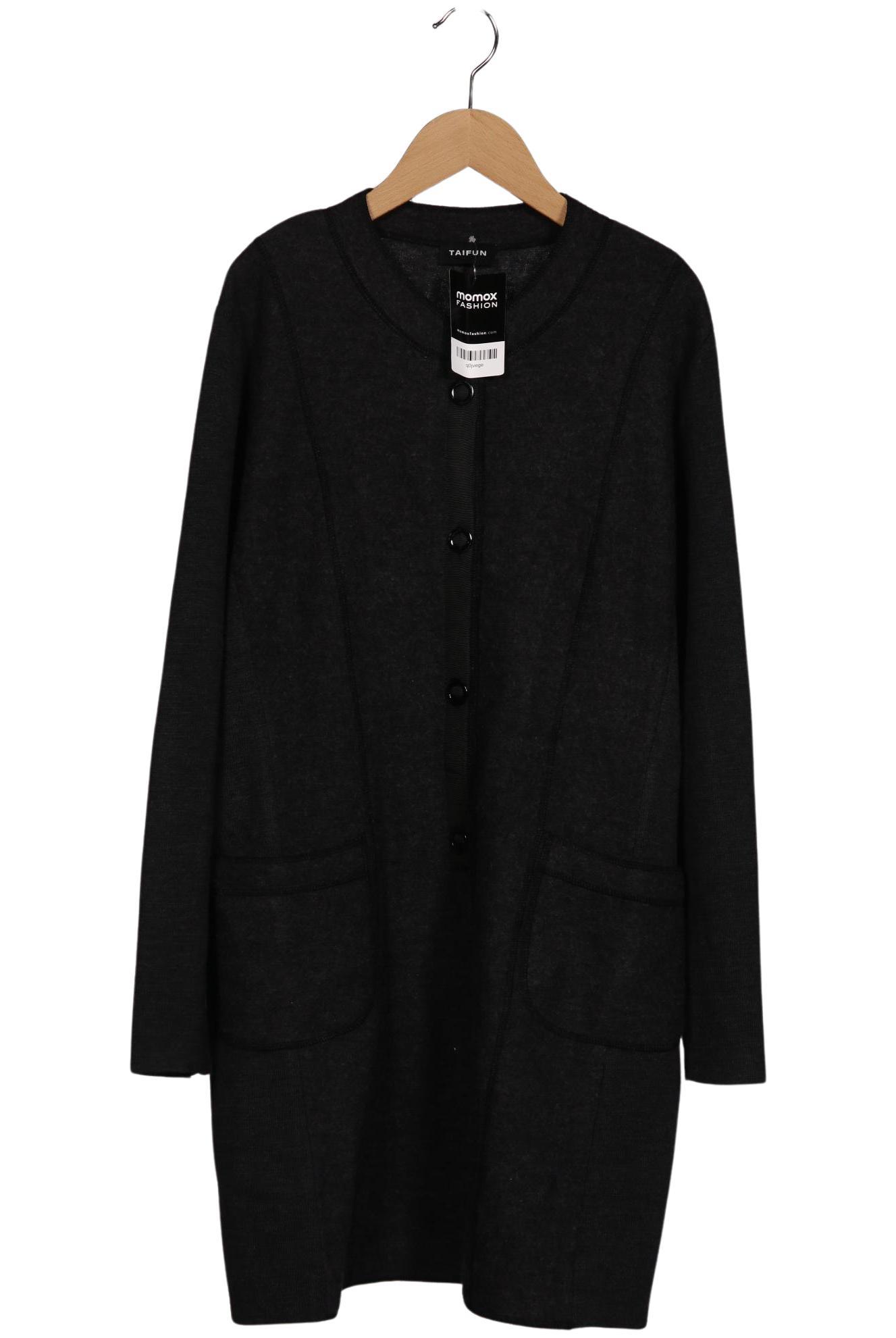 

Taifun Damen Strickjacke, grau, Gr. 44