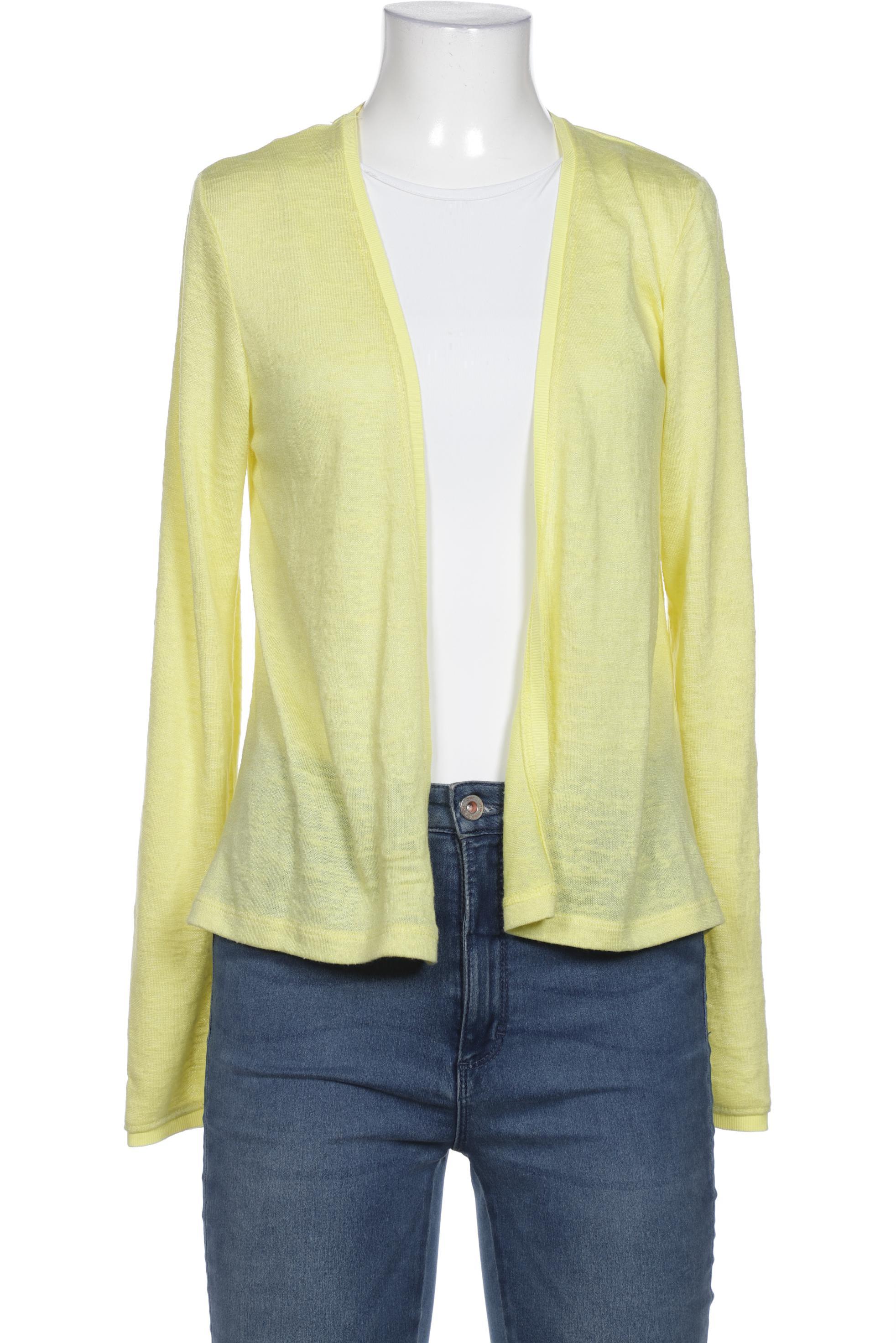 

Taifun Damen Strickjacke, gelb, Gr. 32