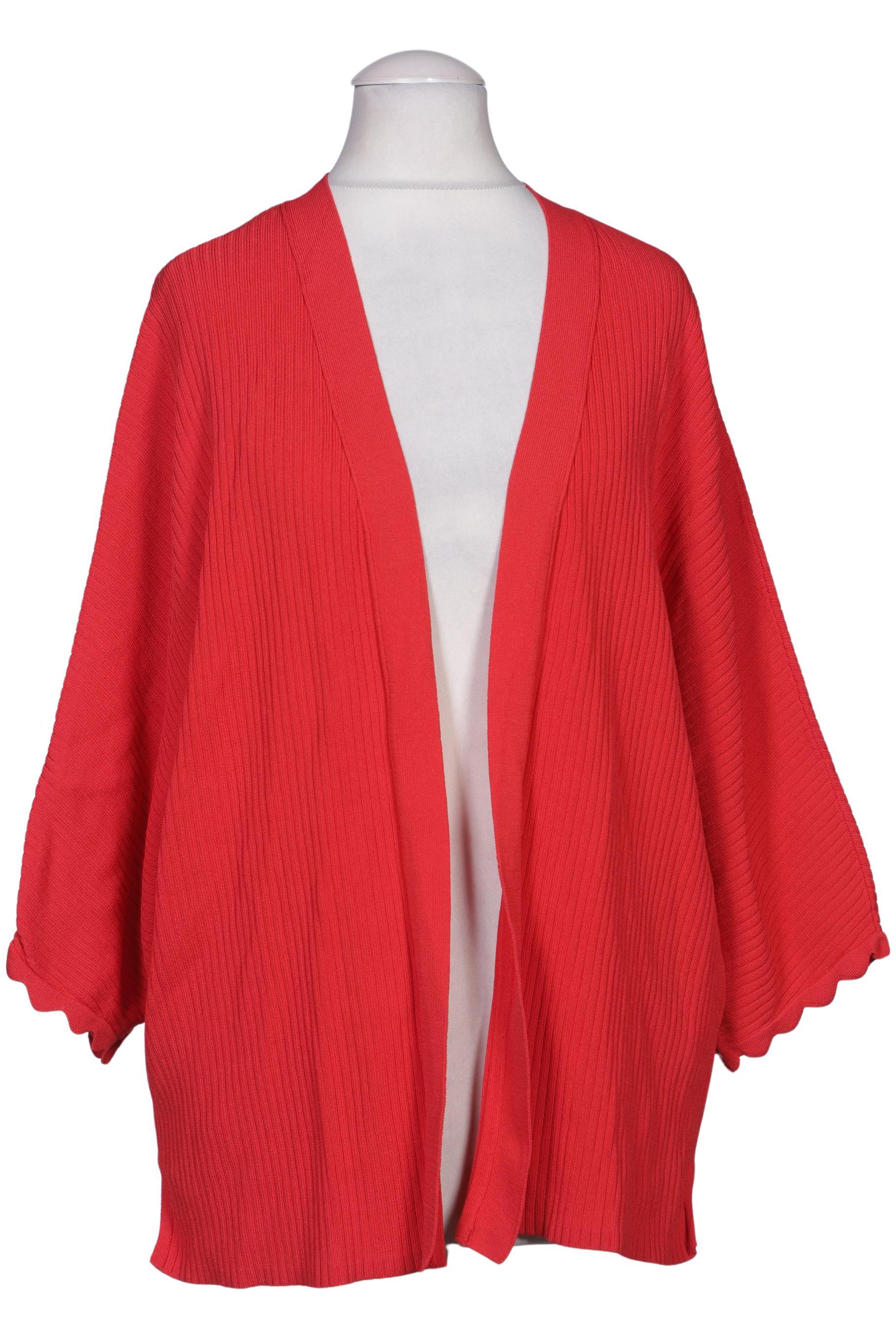 

Taifun Damen Strickjacke, rot, Gr. 38