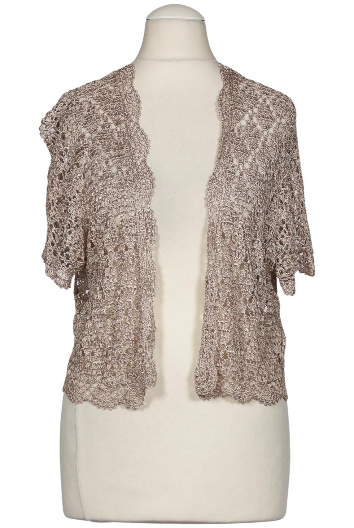 

Taifun Damen Strickjacke, beige, Gr. 42