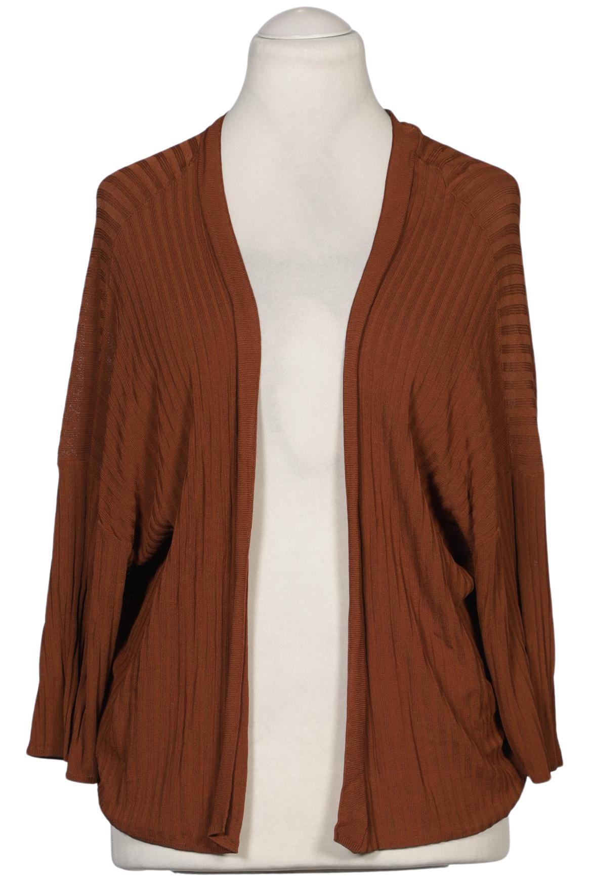 

Taifun Damen Strickjacke, braun, Gr. 44