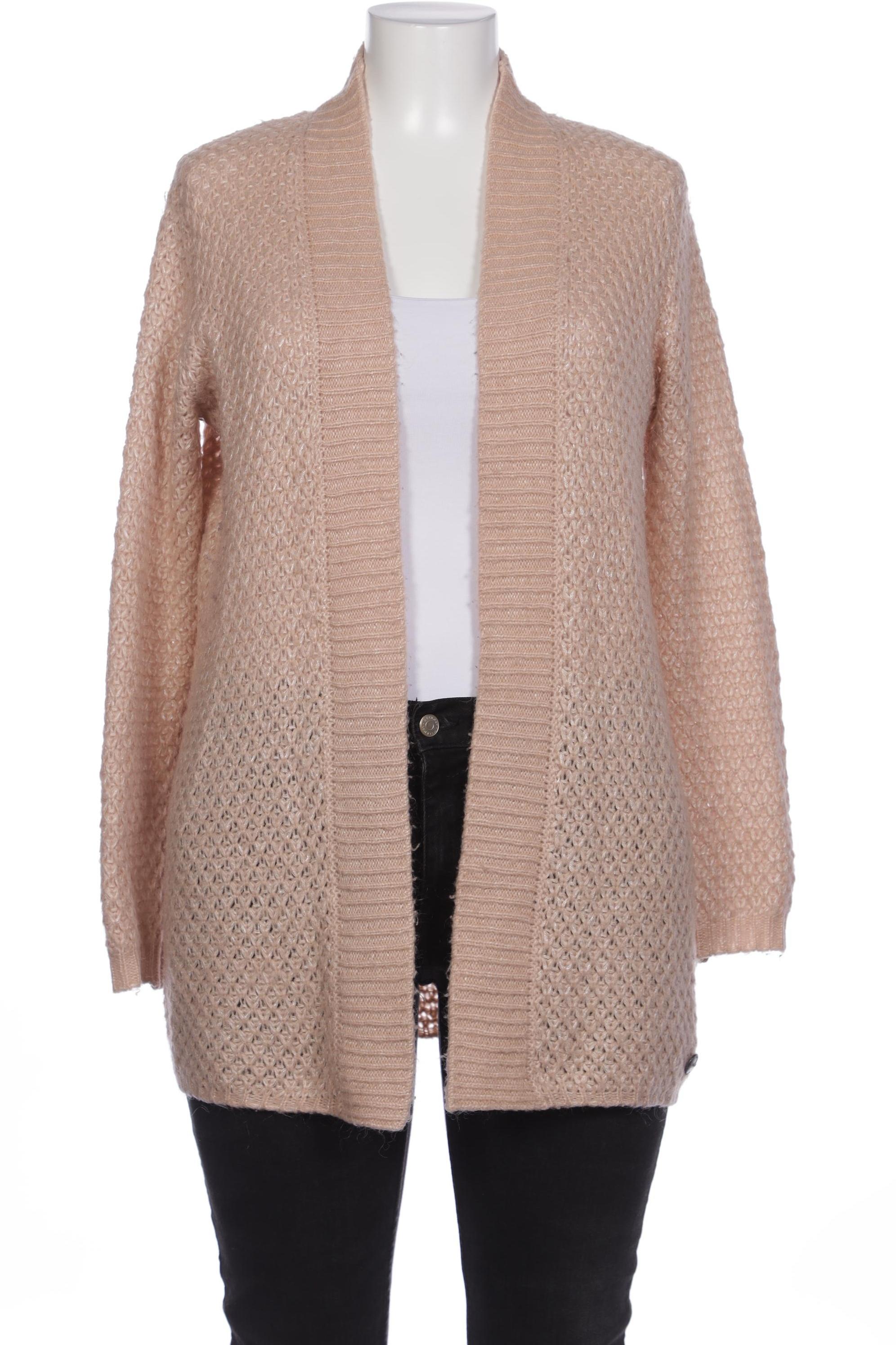 

Taifun Damen Strickjacke, beige, Gr. 42