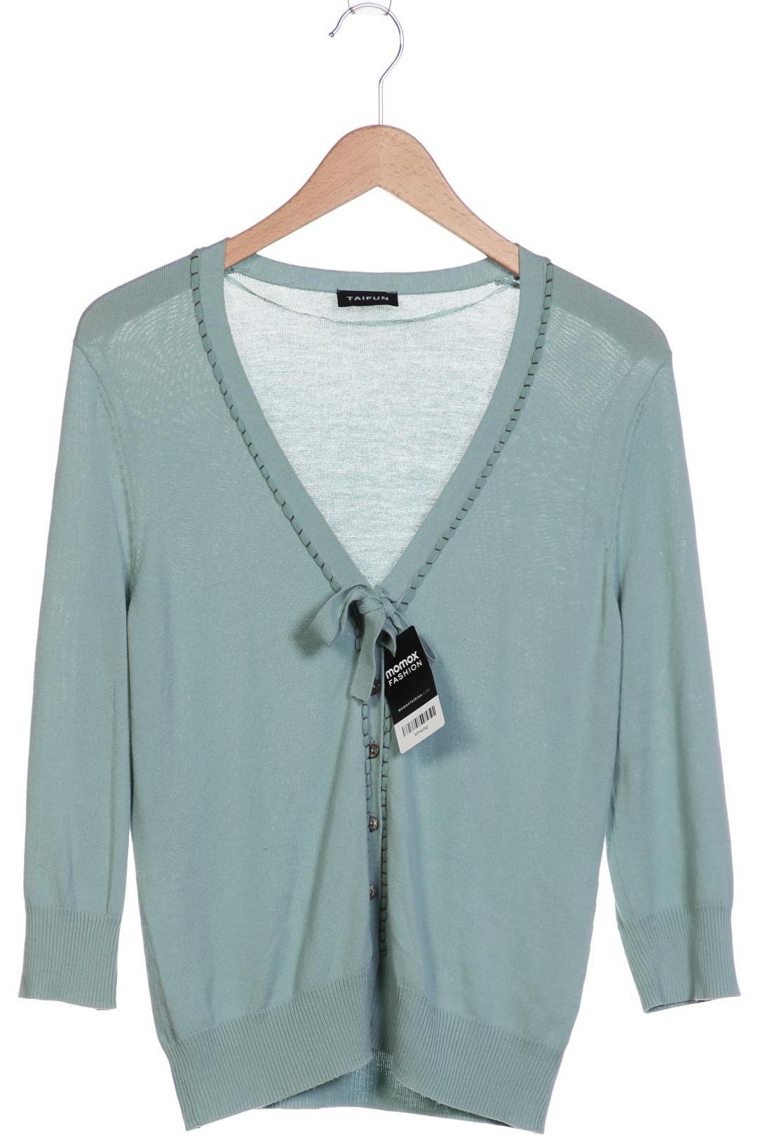 

Taifun Damen Strickjacke, türkis, Gr. 42