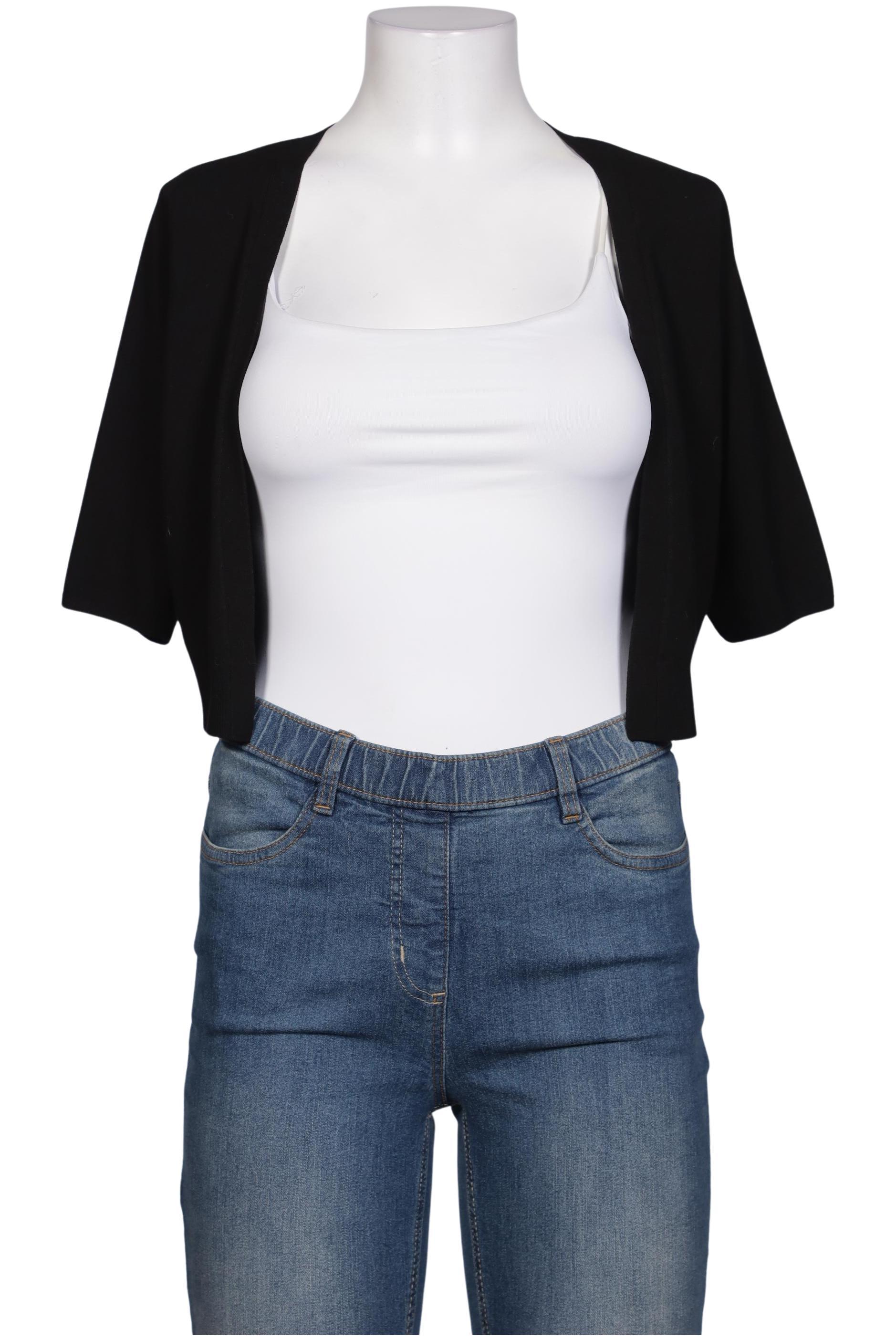 

Taifun Damen Strickjacke, schwarz, Gr. 40