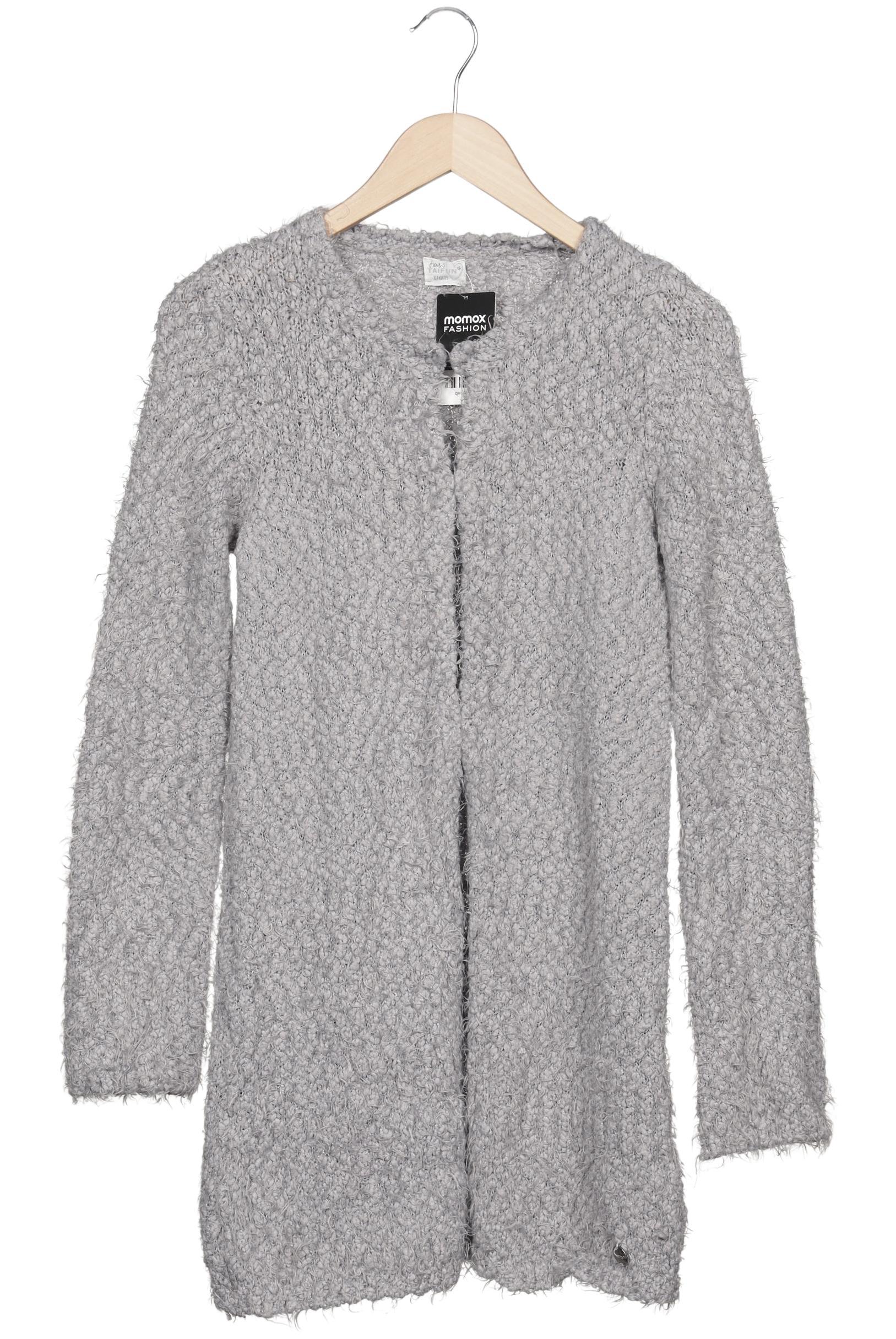 

Taifun Damen Strickjacke, grau, Gr. 34