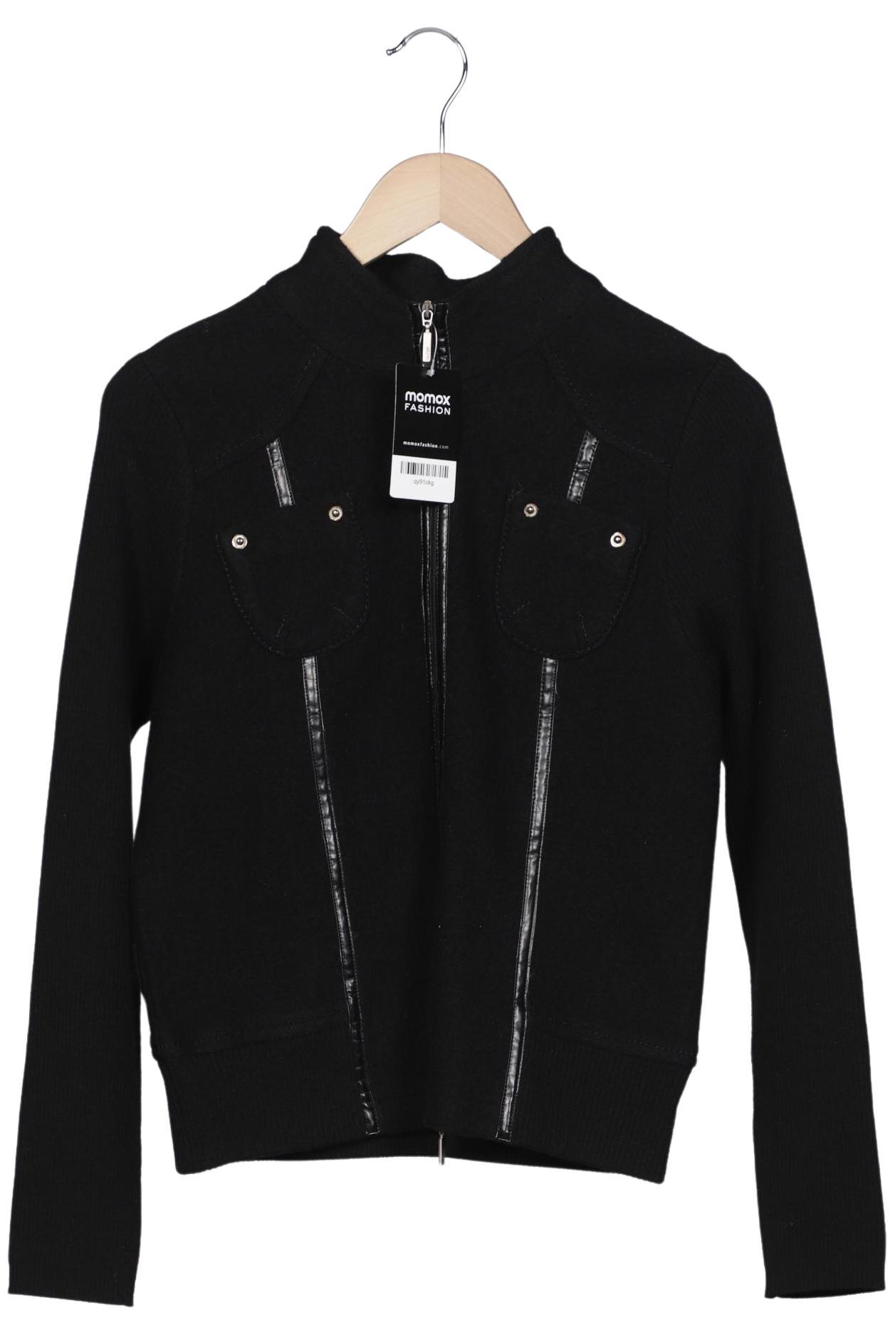 

Taifun Damen Strickjacke, schwarz, Gr. 38