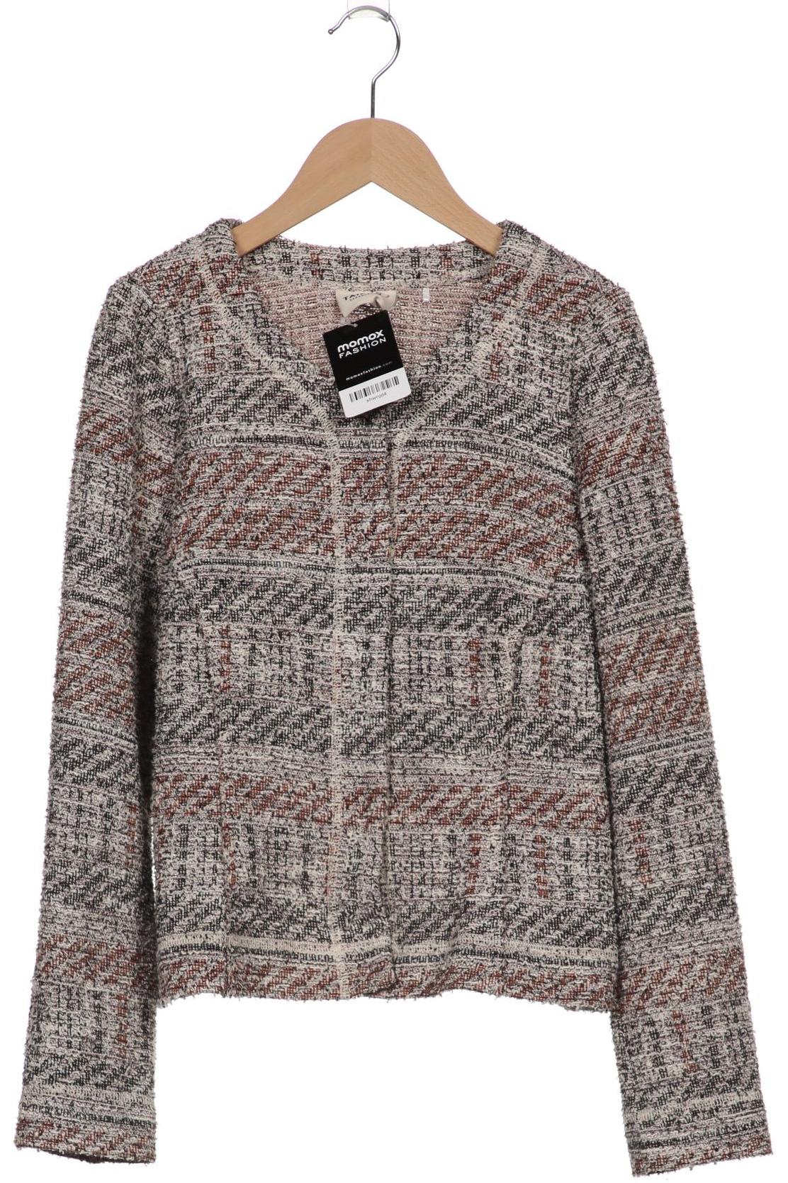 

Taifun Damen Strickjacke, grau, Gr. 38