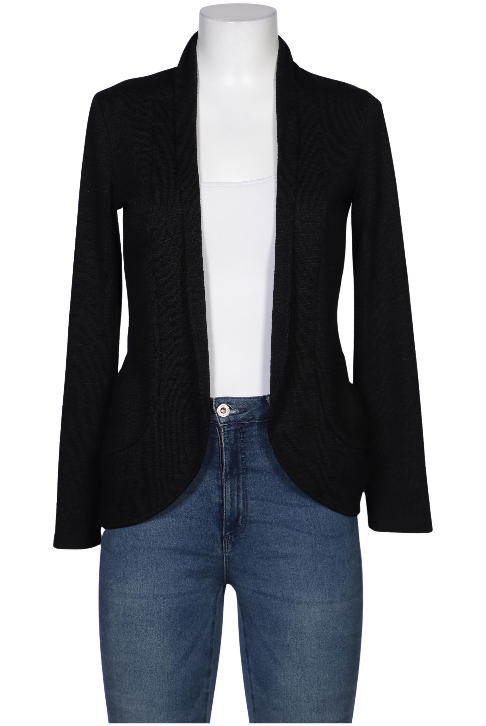 

Taifun Damen Strickjacke, schwarz, Gr. 38