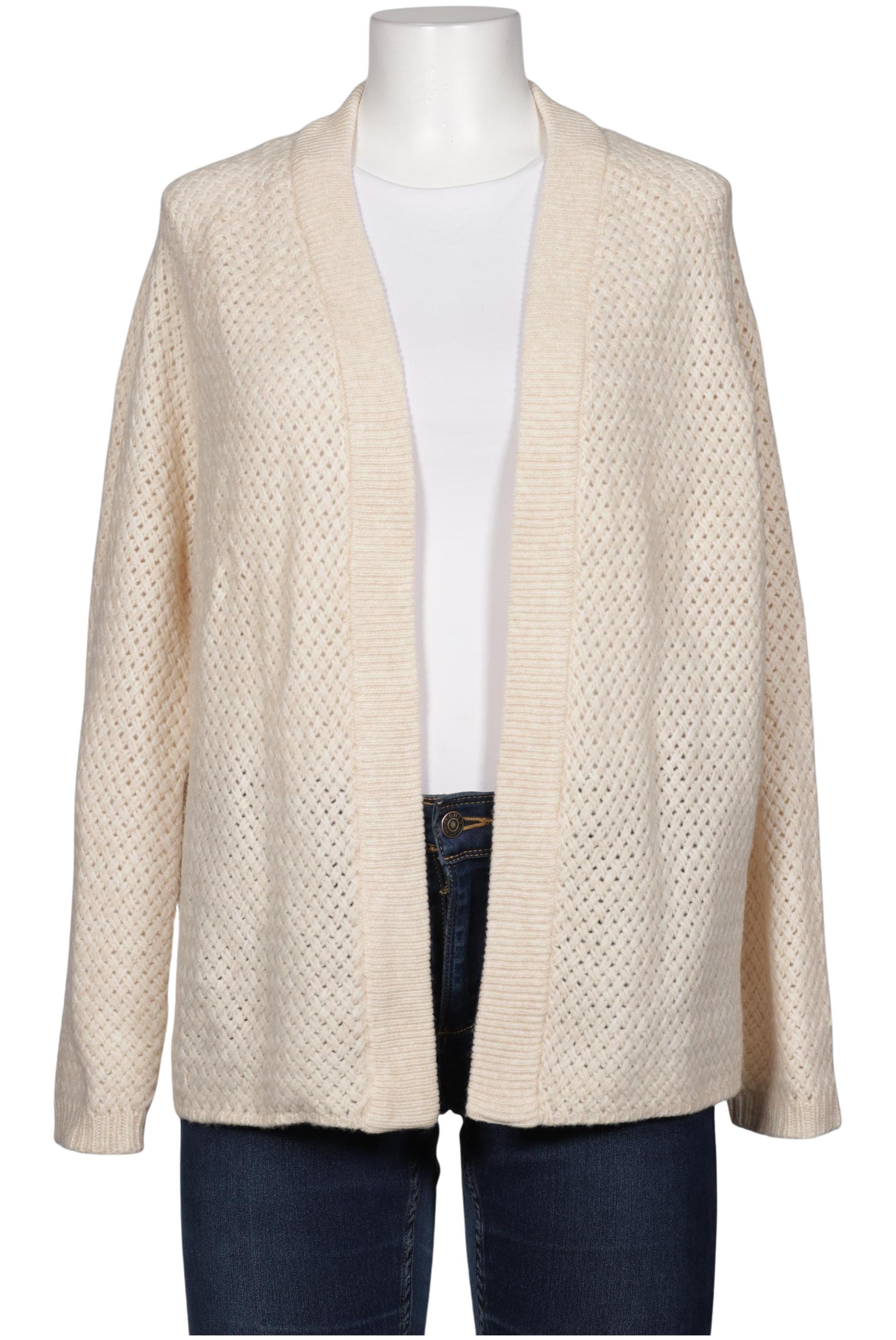 

Taifun Damen Strickjacke, beige, Gr. 40