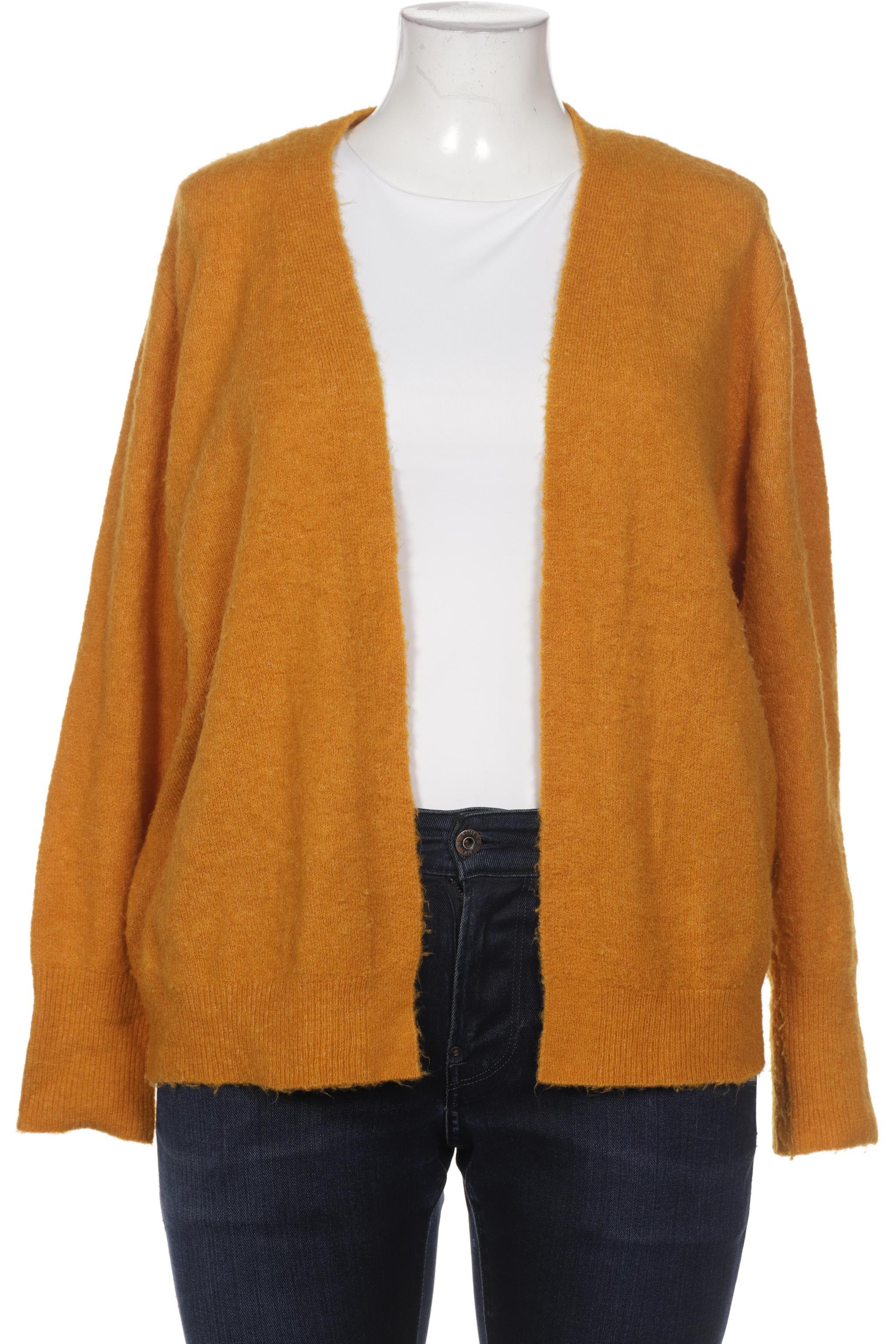 

Taifun Damen Strickjacke, orange, Gr. 44