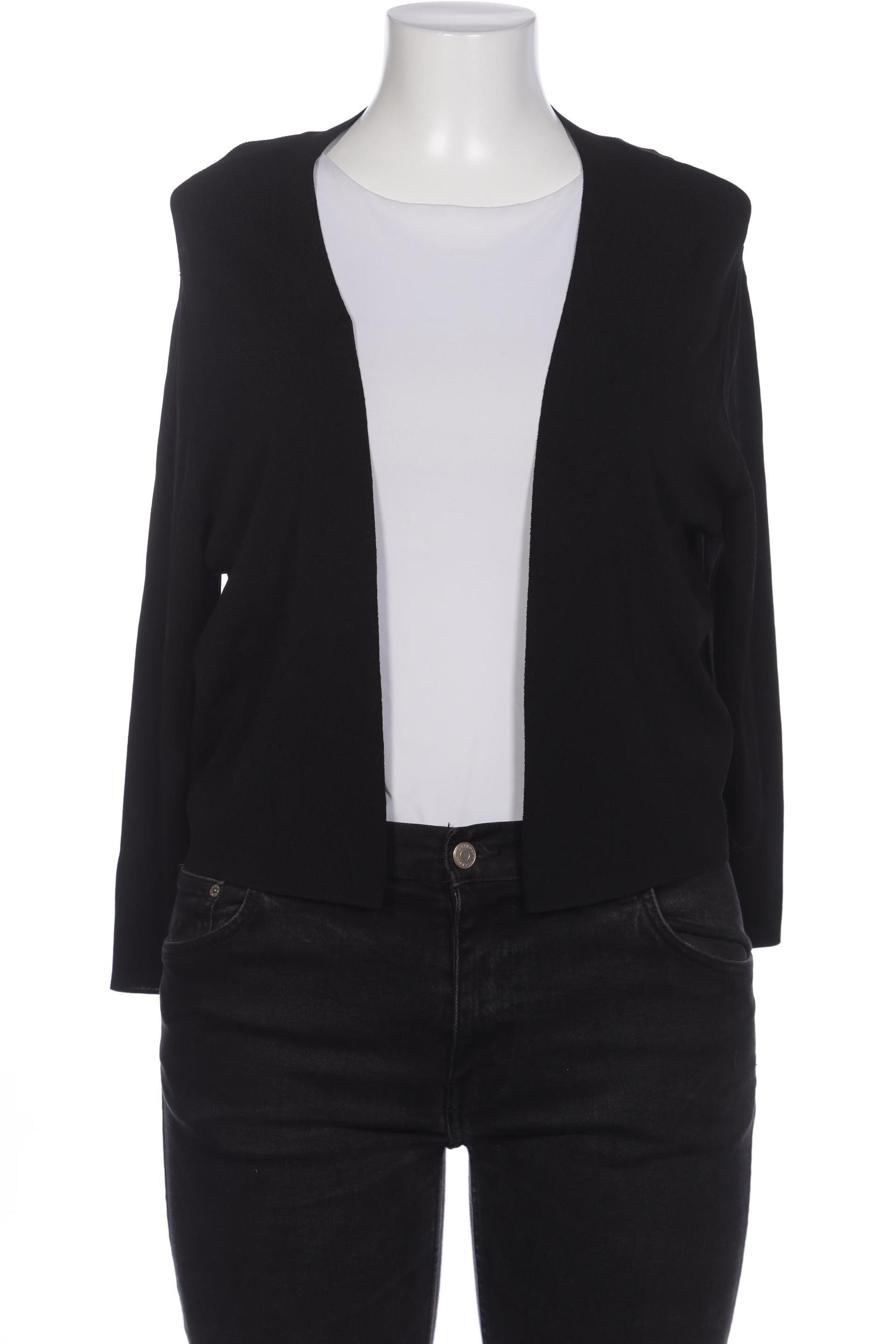 

Taifun Damen Strickjacke, schwarz, Gr. 44
